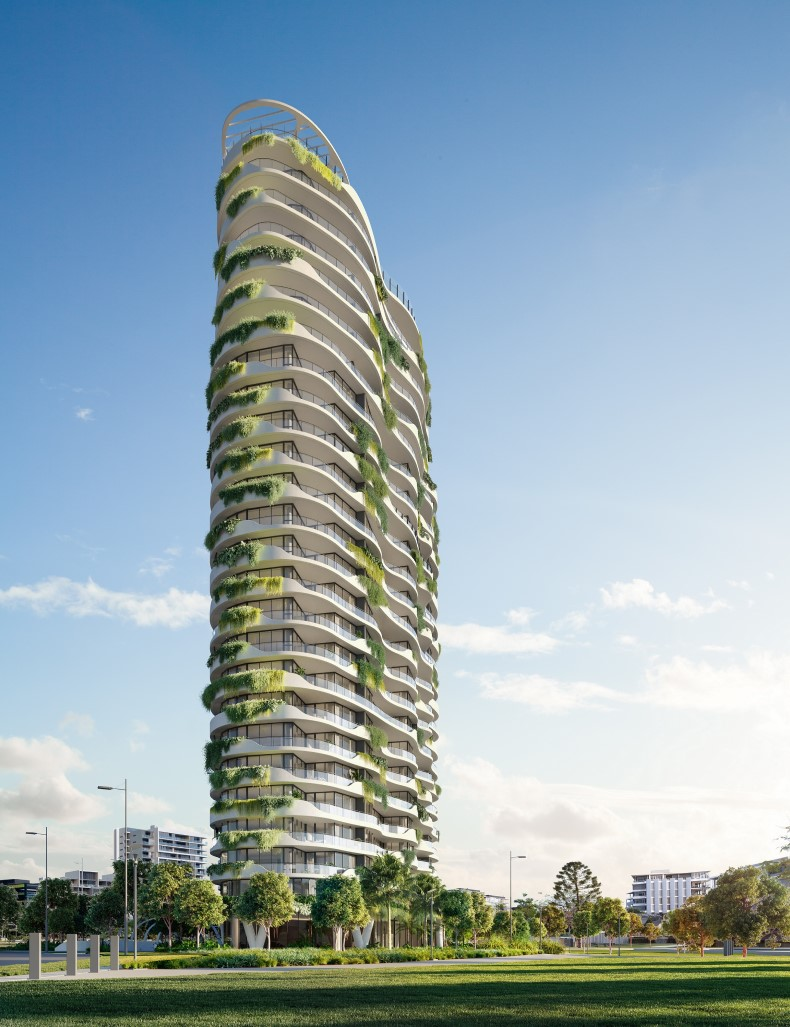 Formwork takeoff Quay Residences — 40,000m²