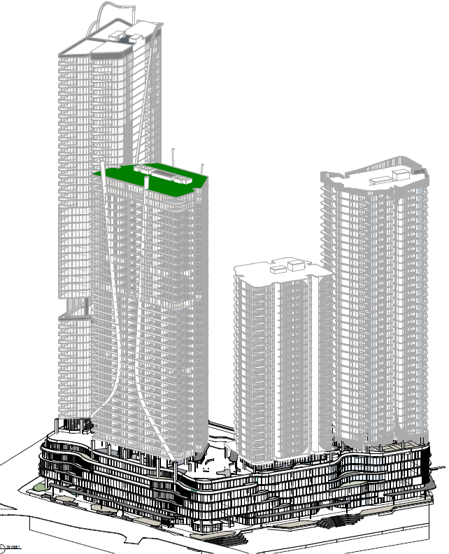 High-rise formwork take-off for The Landmark Brisbane — 146,000m² Stage 1