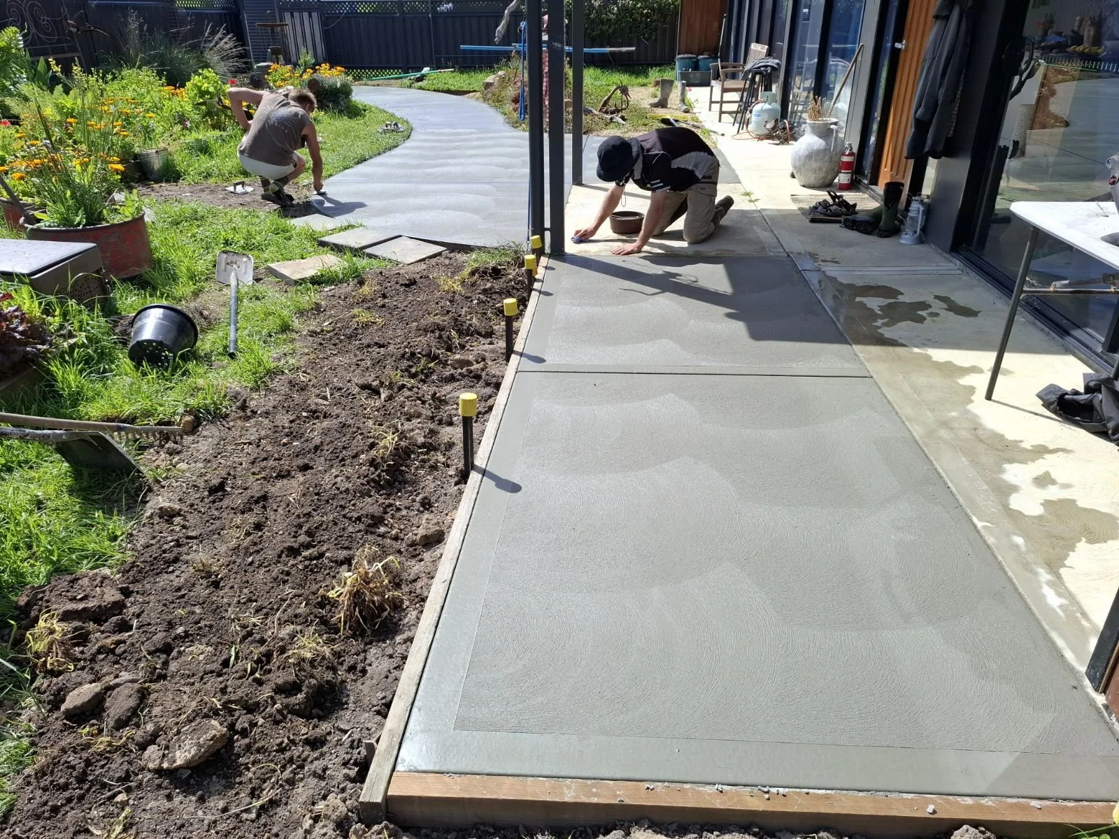 A flowing pathway project- during