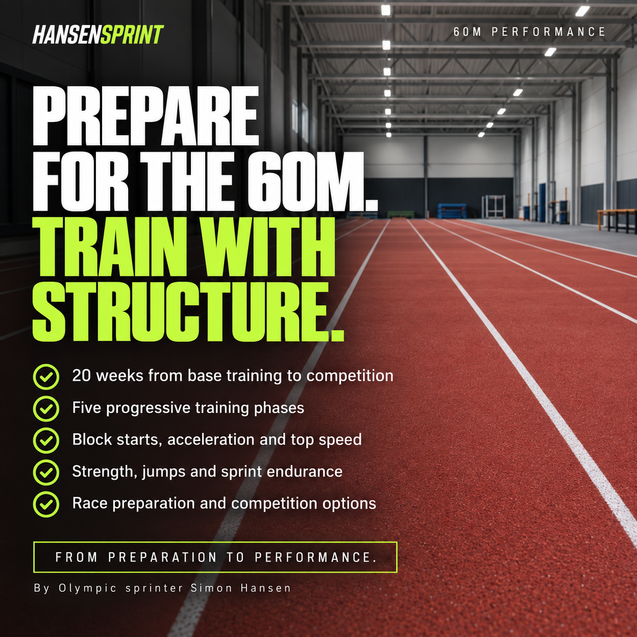 Overview of the HansenSprint 60m Sprint Training Program