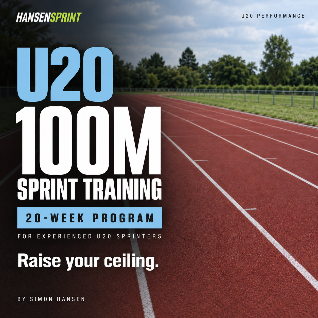 U20 100m Sprint Training Program