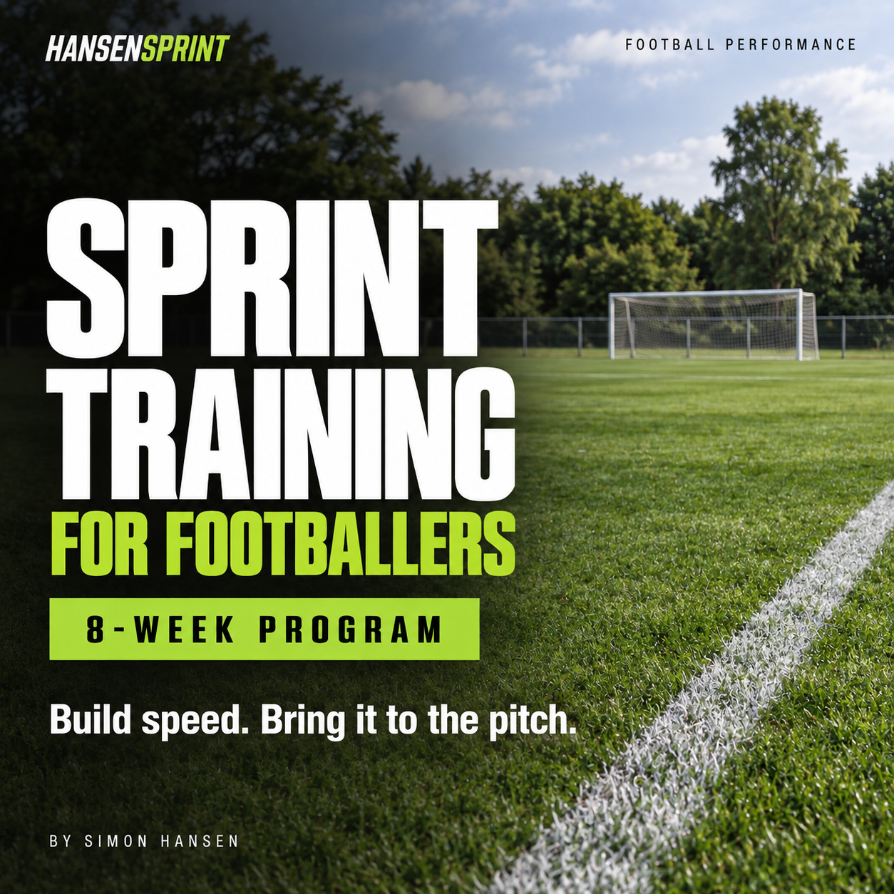 8-week Sprint Training Program for Footballers