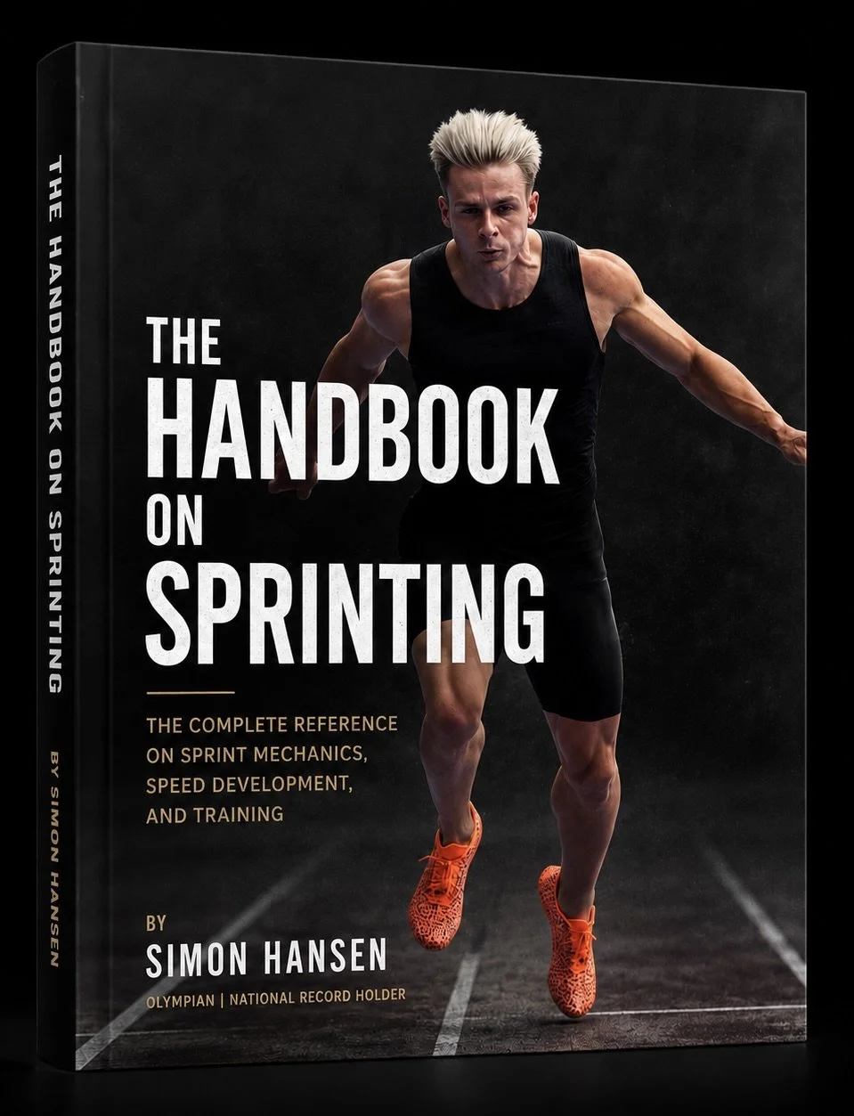 Cover of The Handbook on Sprinting by Simon Hansen