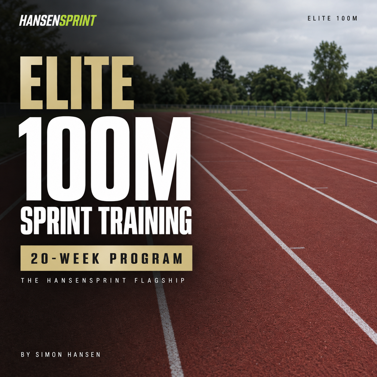 Elite 100m Sprint Training Program