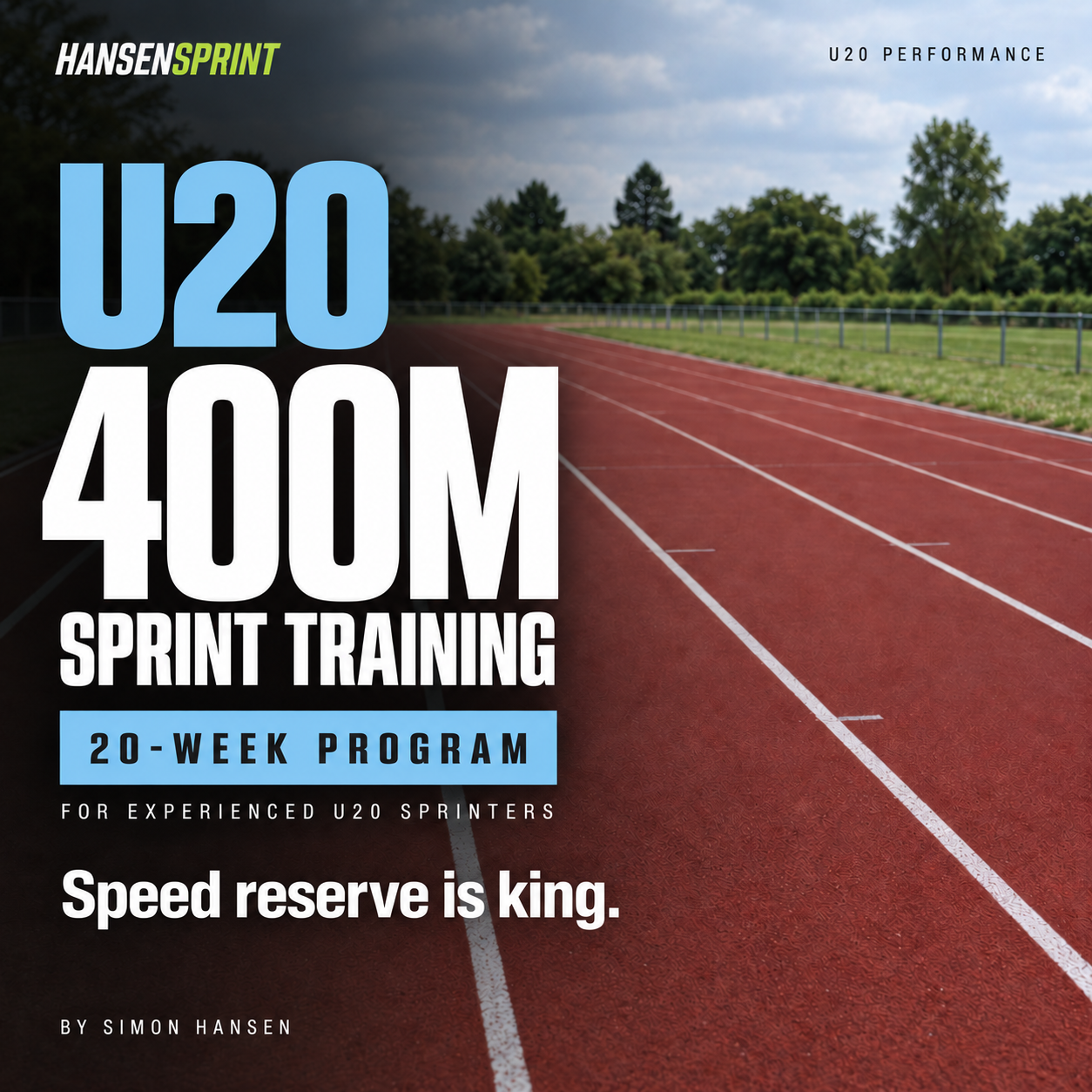 U20 400m Sprint Training Program