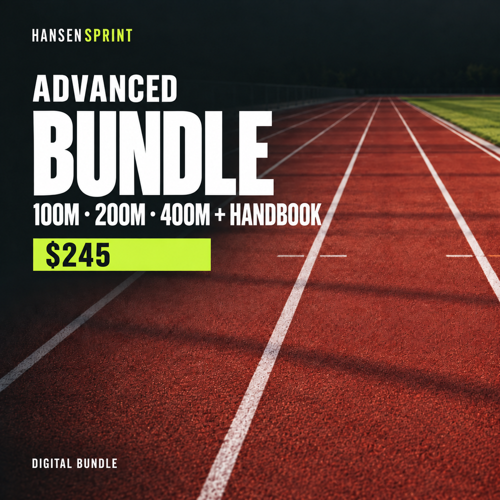 HansenSprint Advanced Sprint Training Bundle + Handbook digital bundle, $245.
