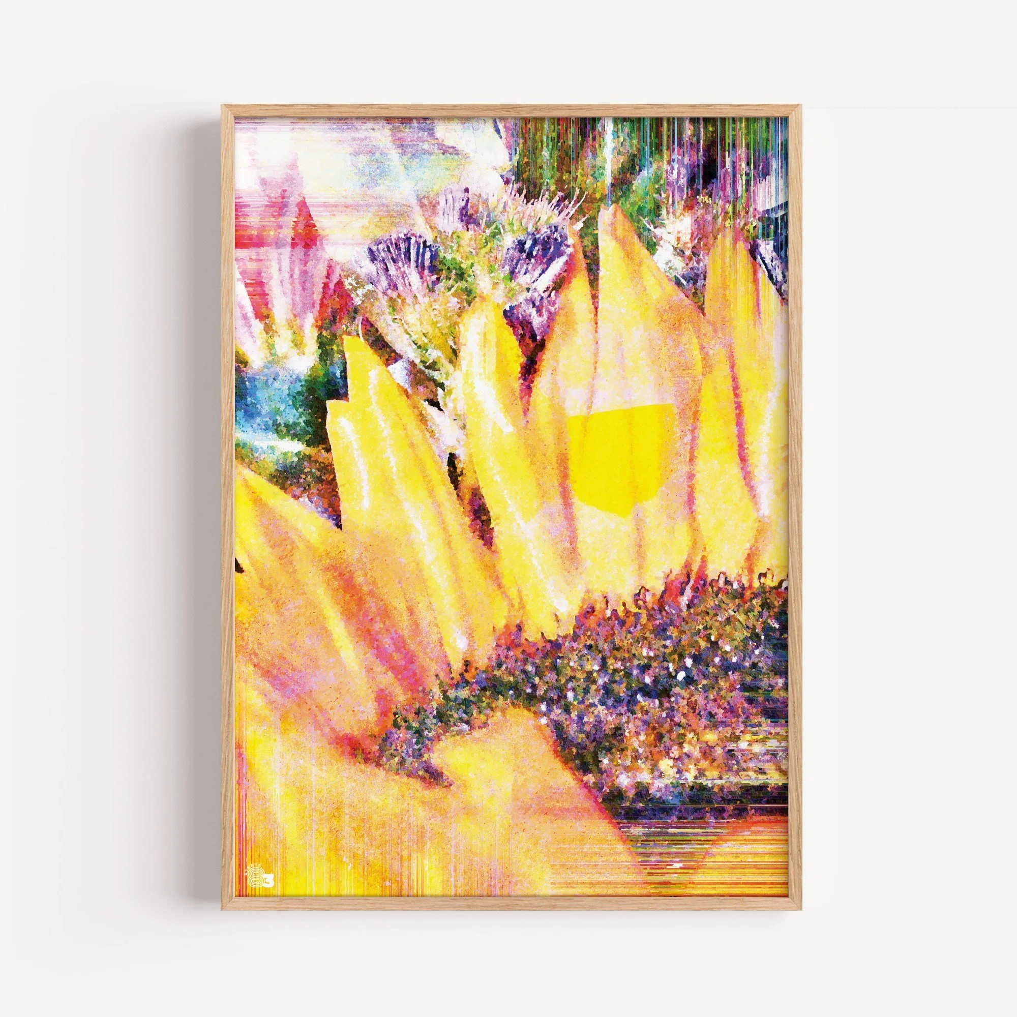 Luminous Garden in A4, A3 and A2 sizes