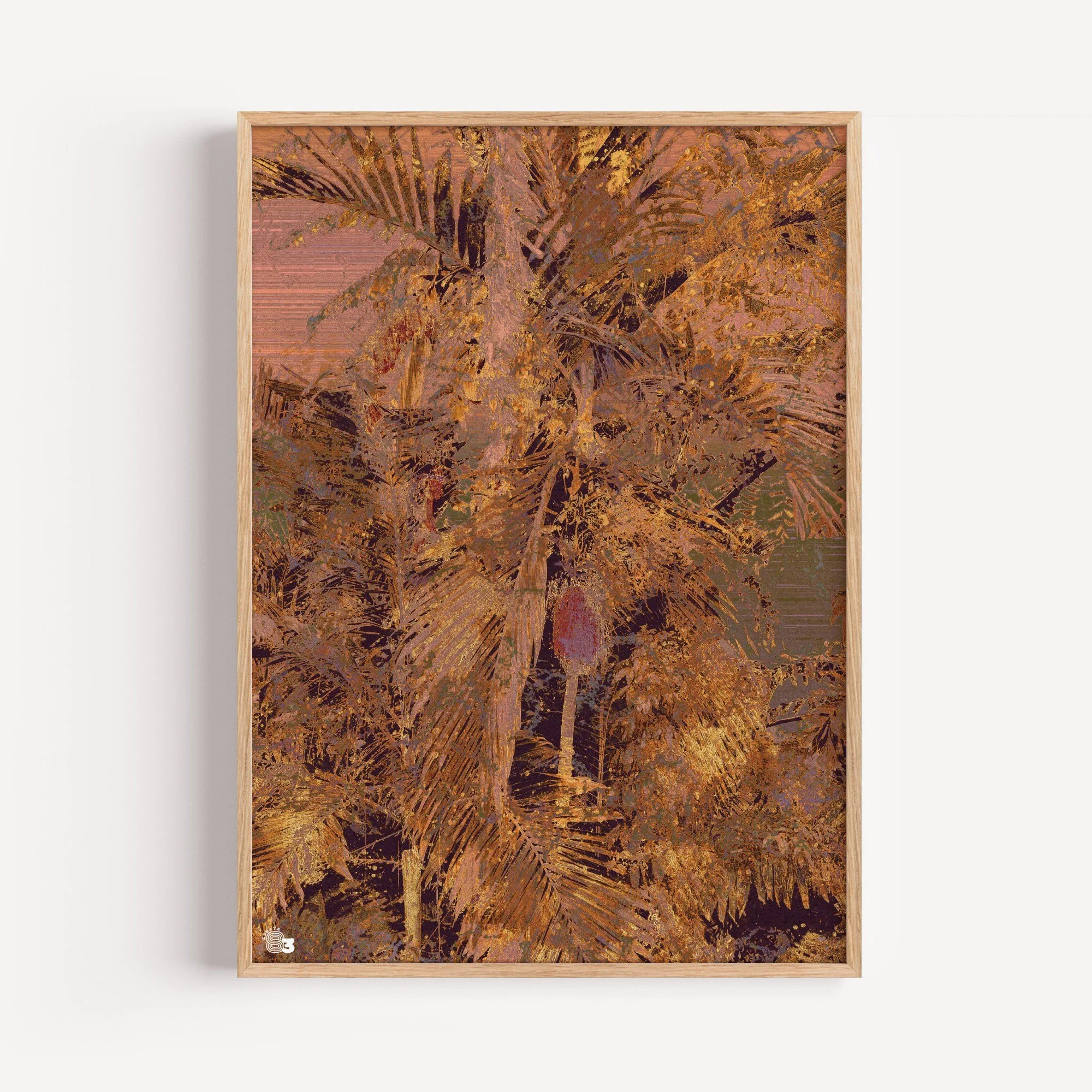 Synthetic Eden is ideal for serene, expressive, nature-inspired décor.