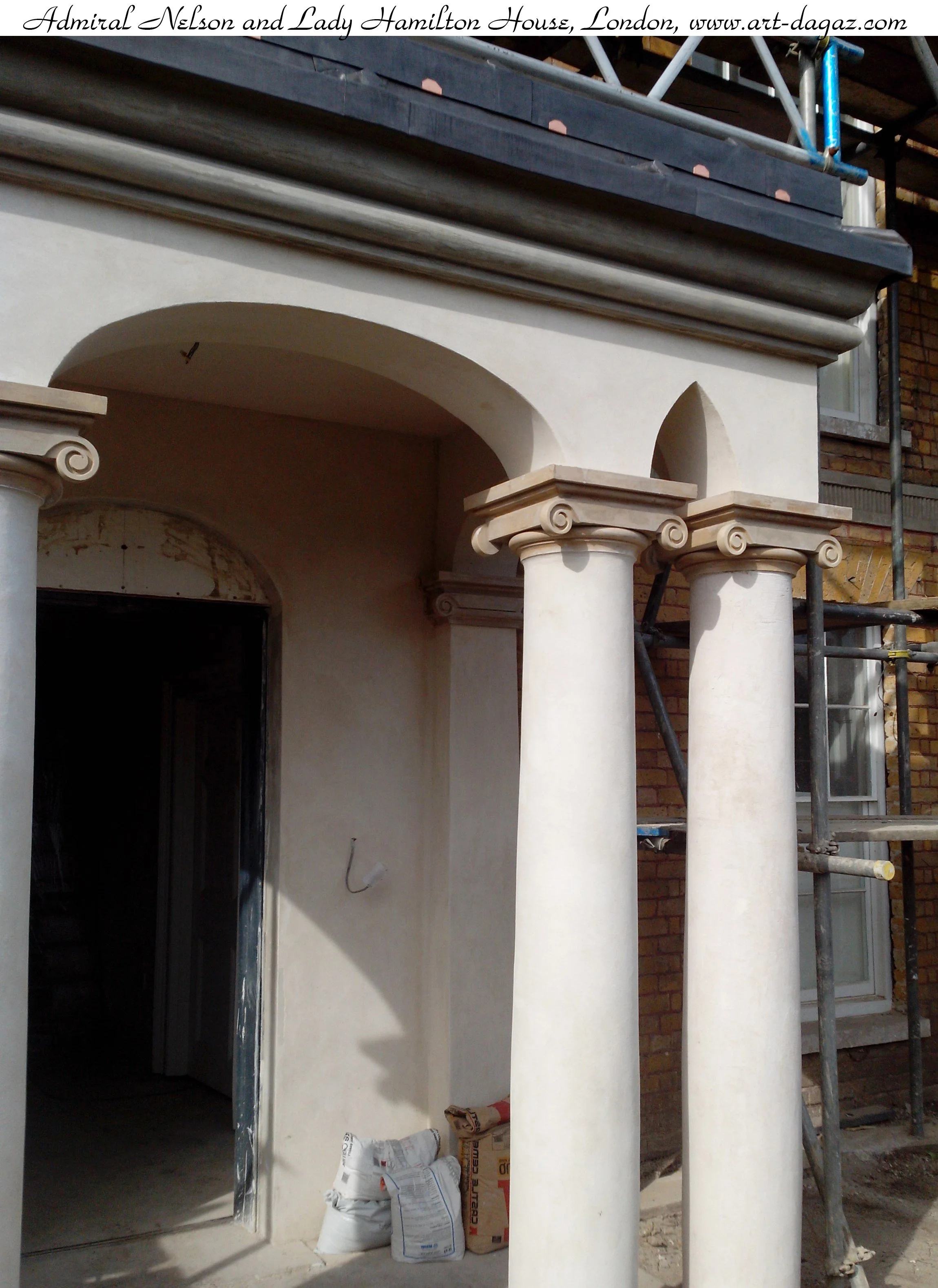 Admiral Nelson and Lady Hamilton House, London 2.jpg