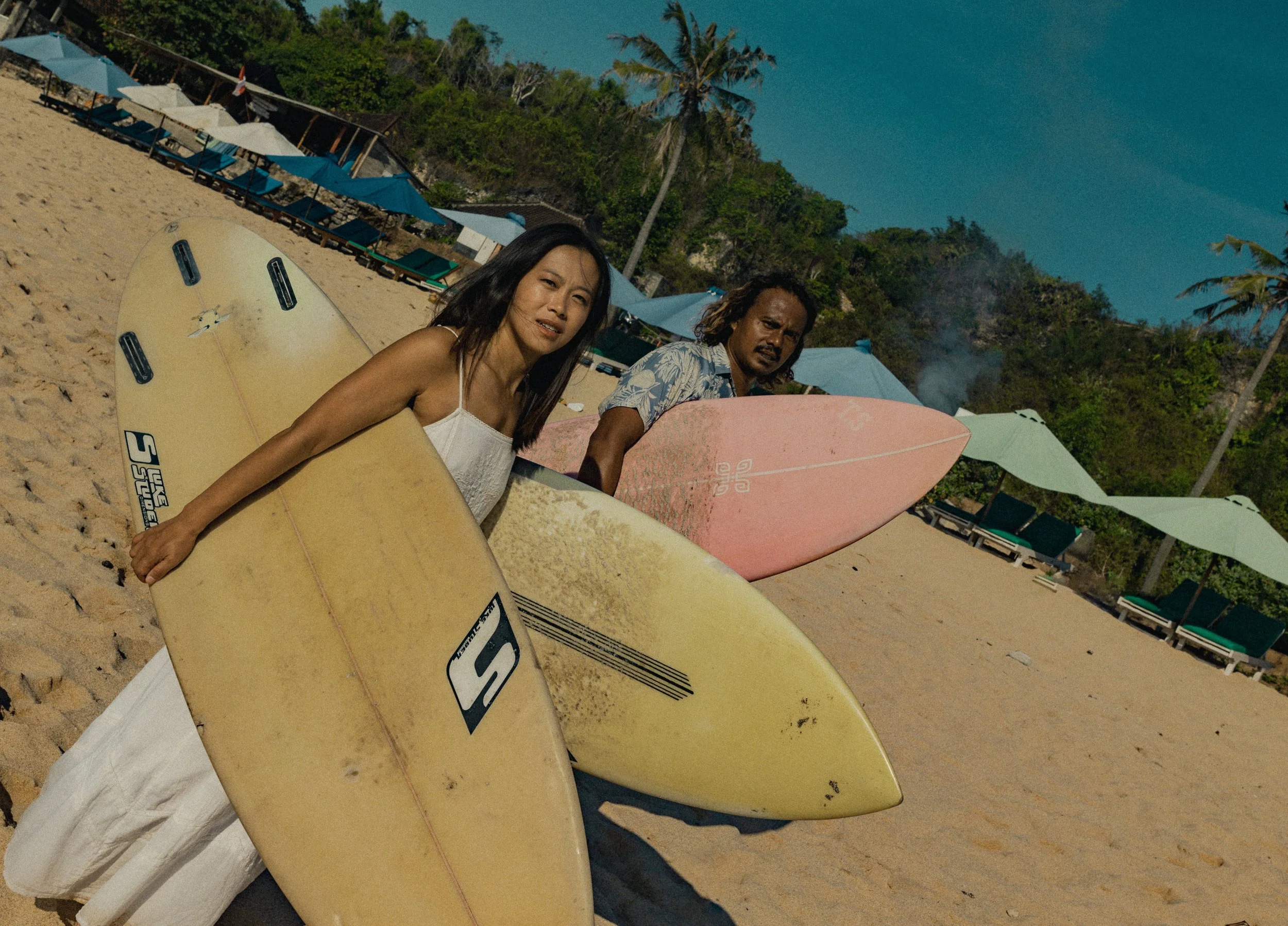 Surf, couple shoot, Uluwatu, tropical