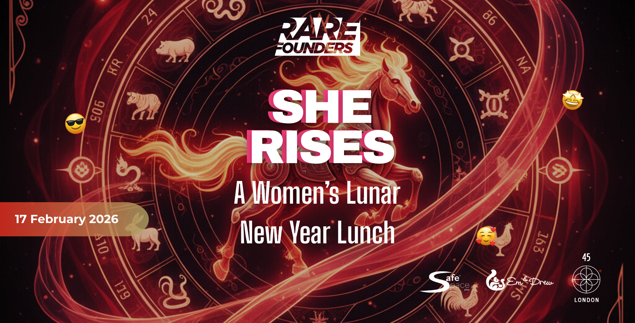 She Rises - A Women’s Lunar New Year Lunch. 17 feb. 2026