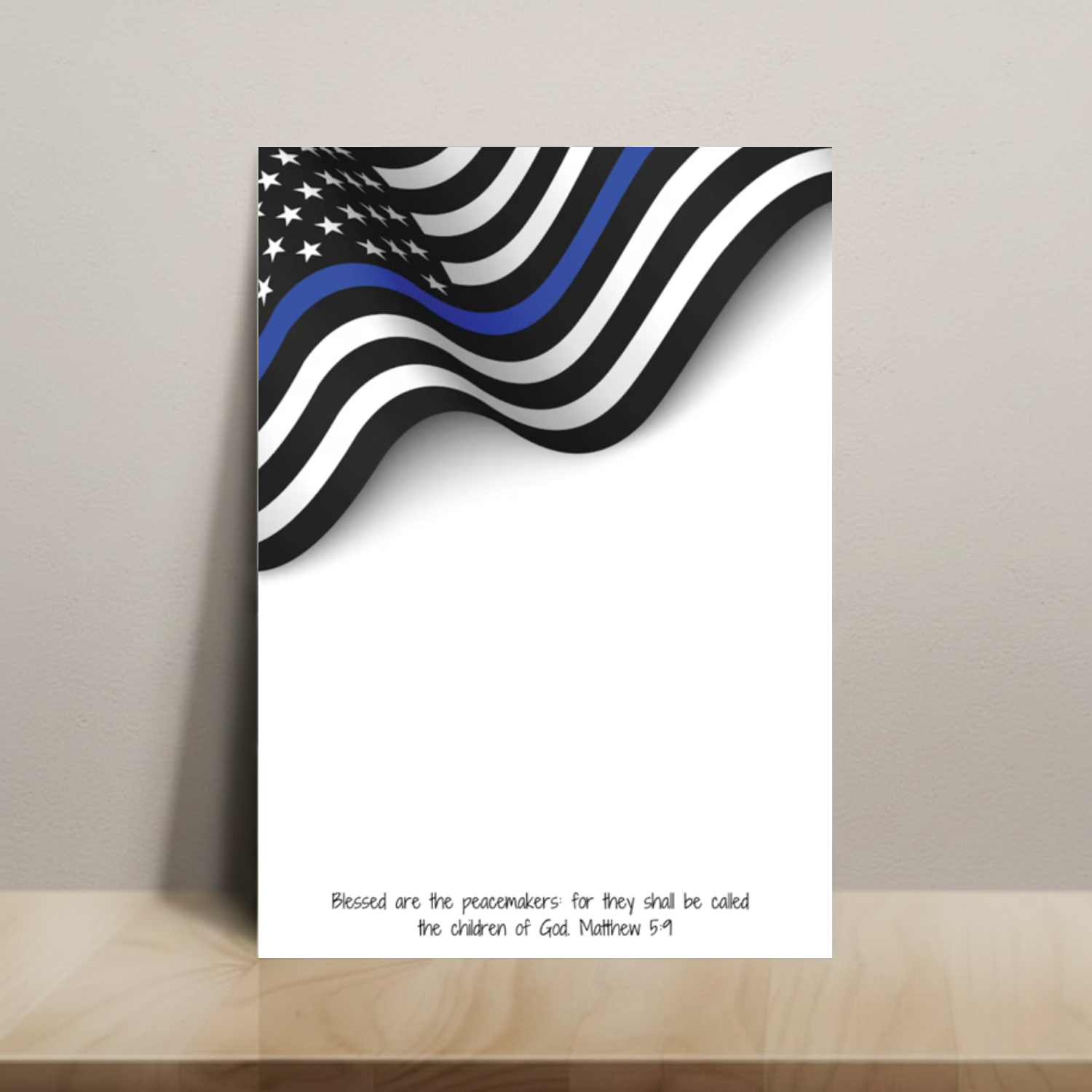 Blessed Our The Peacemakers - Large Notepad