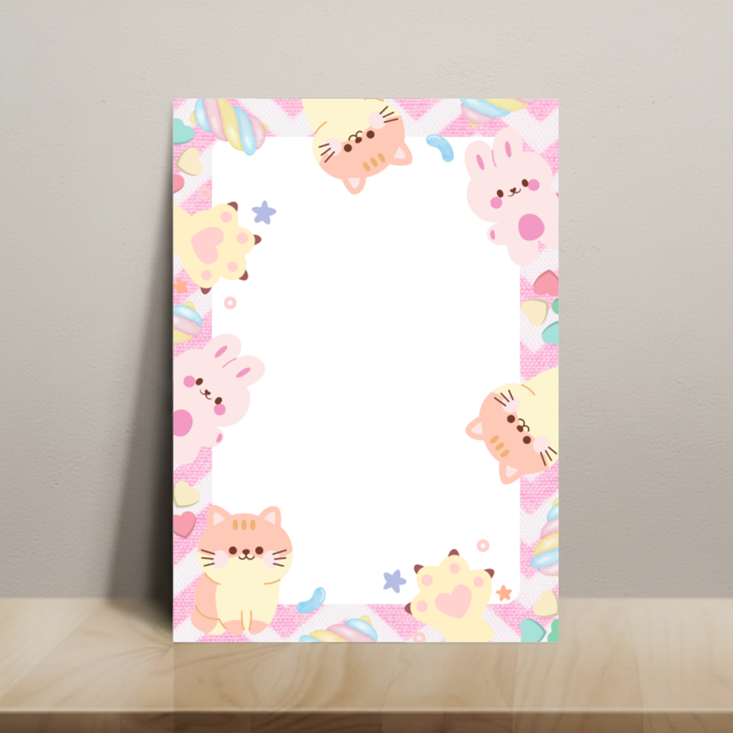 Kawaii Cats - Large Notepad