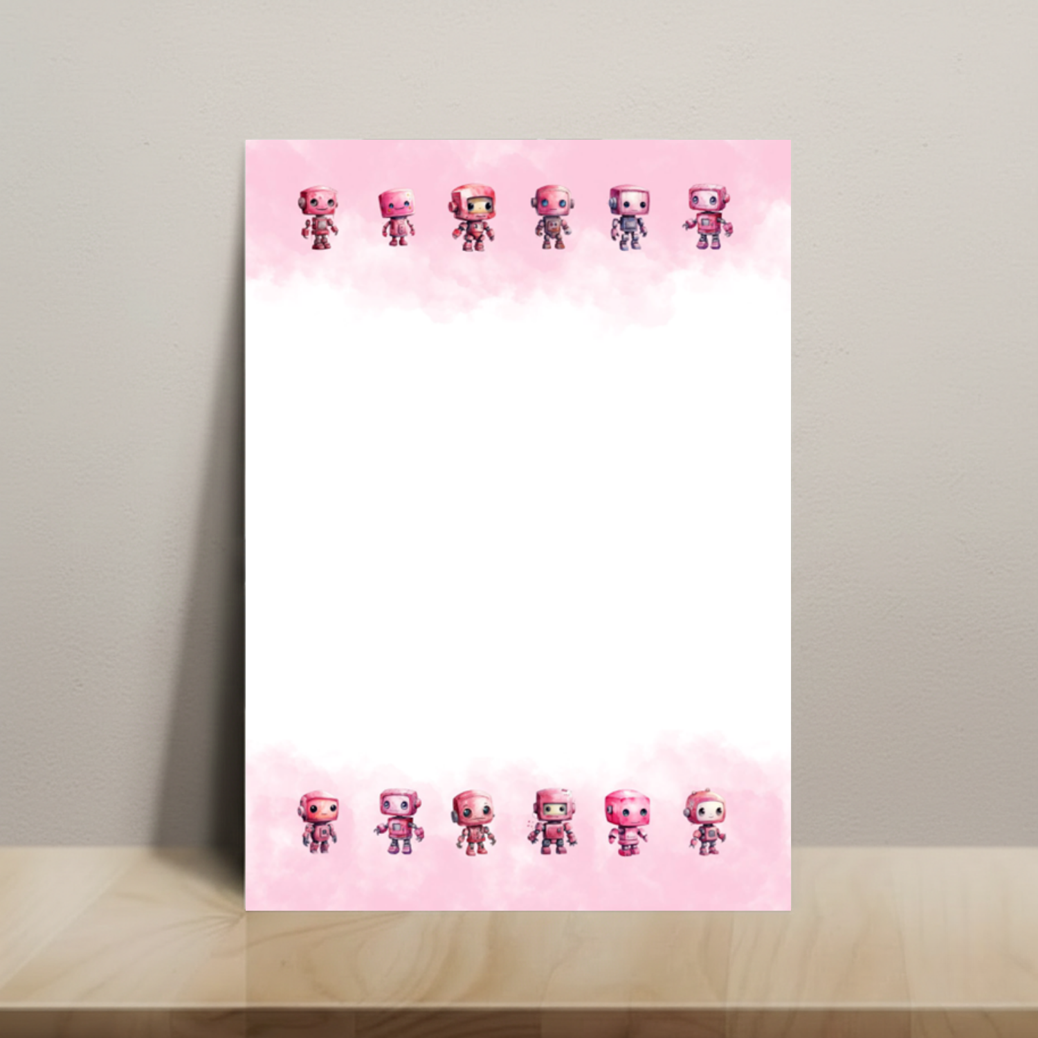 Beep Boop Notes - Large Notepad