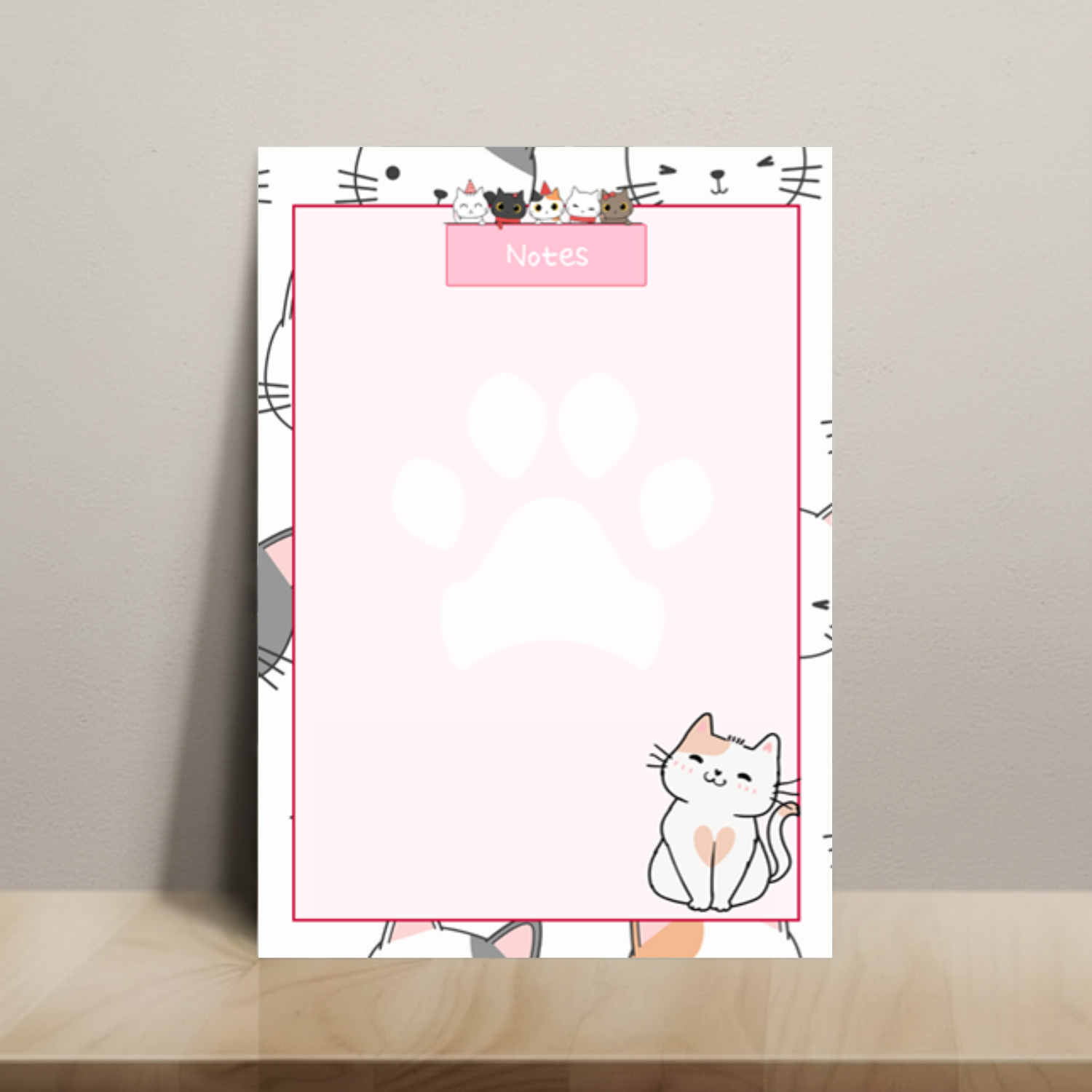 Cat Lover - Small Notepad