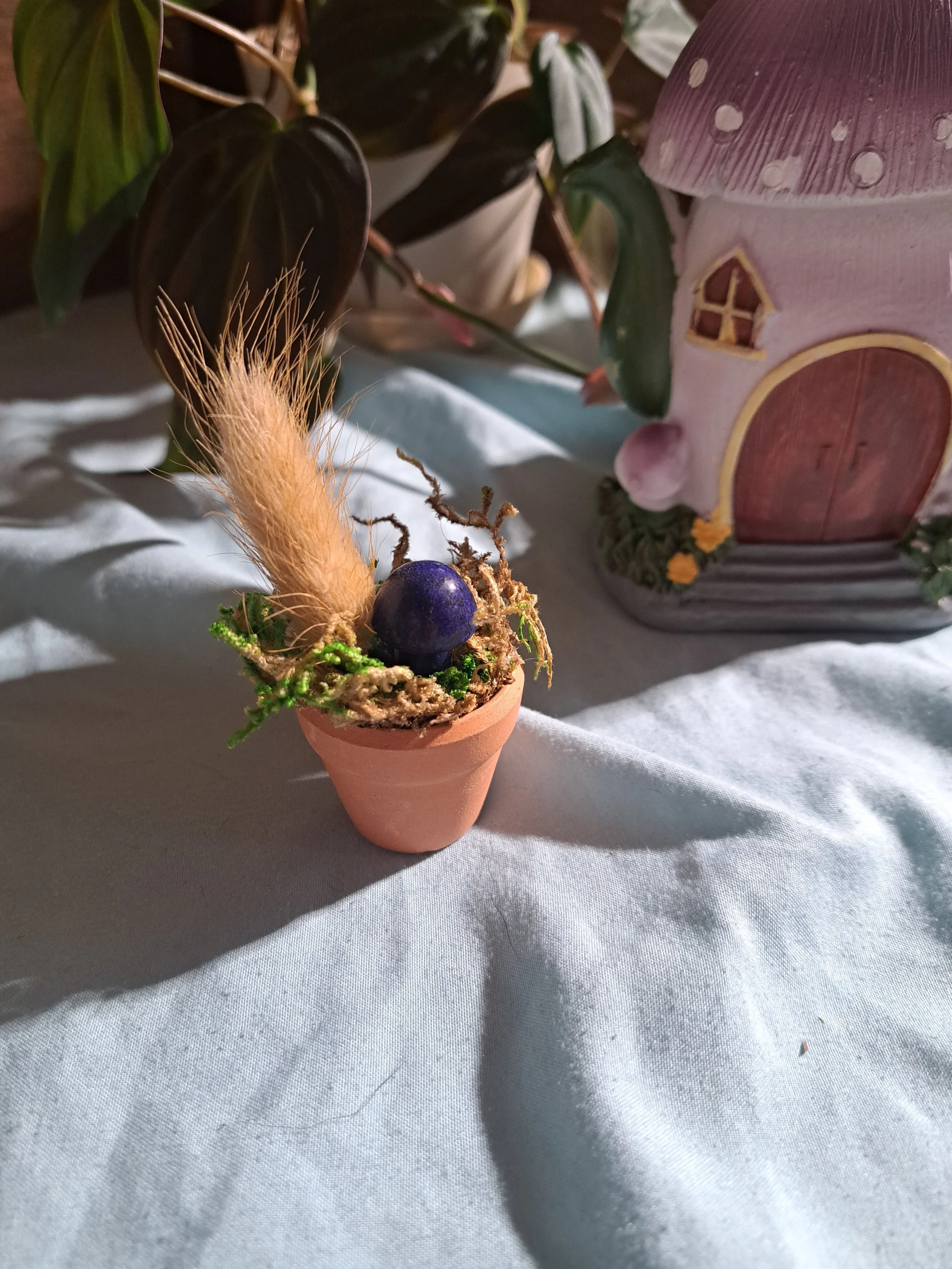 Miniature Terra Cotta Fairy Garden