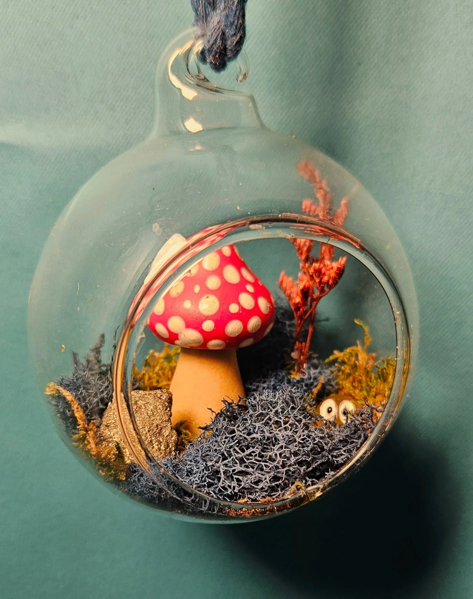 Hanging Glass Orb