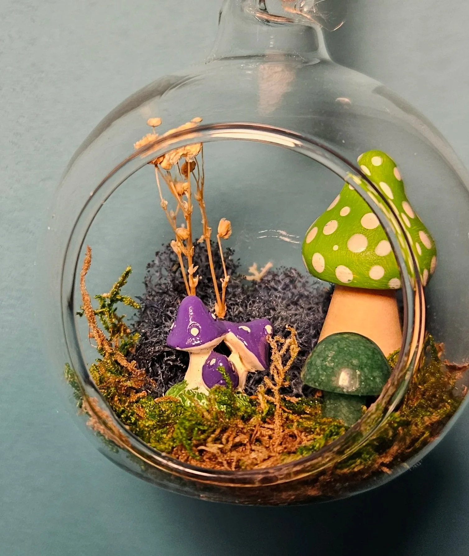 Hanging Glass Orb