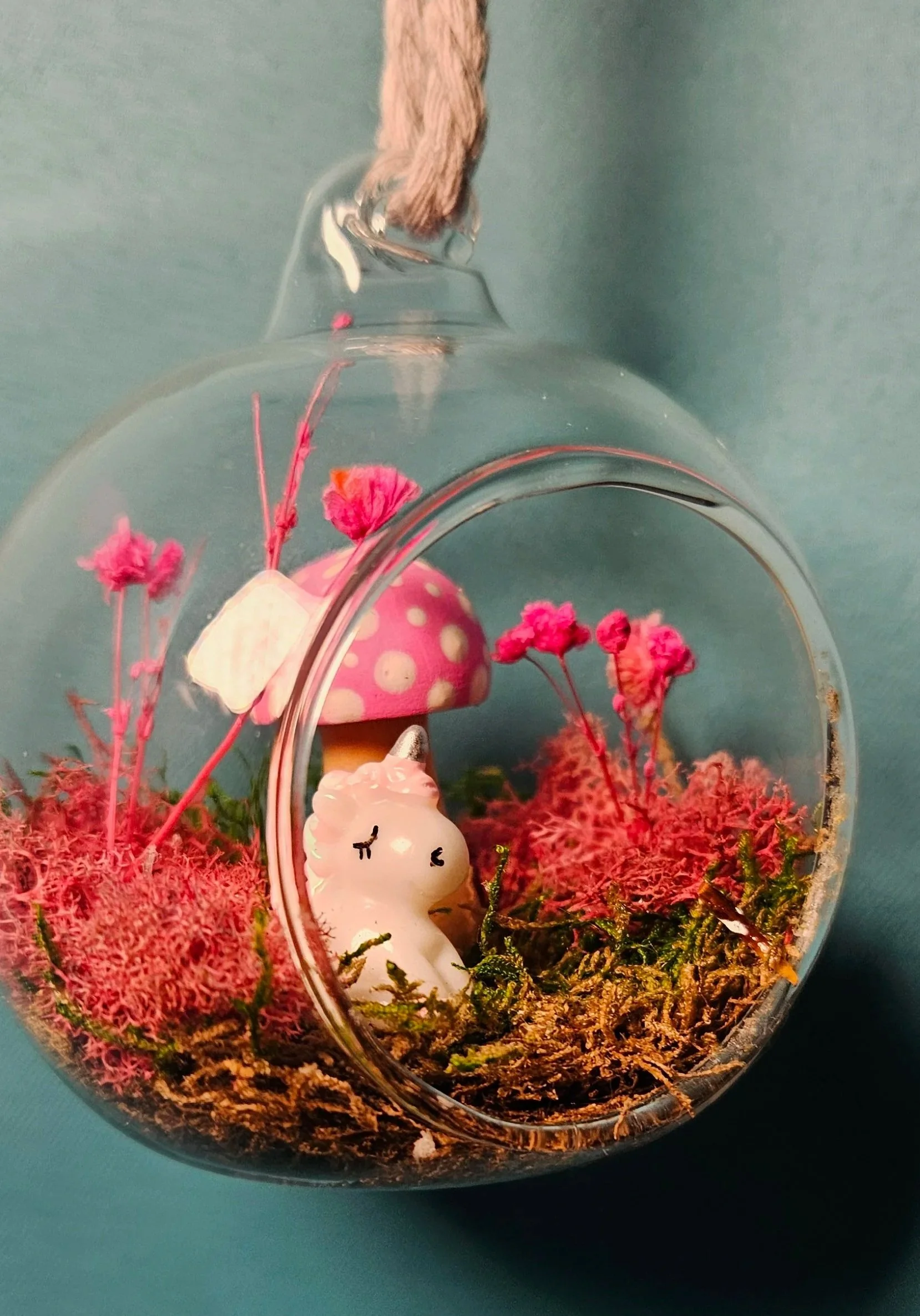 Hanging Glass Orb