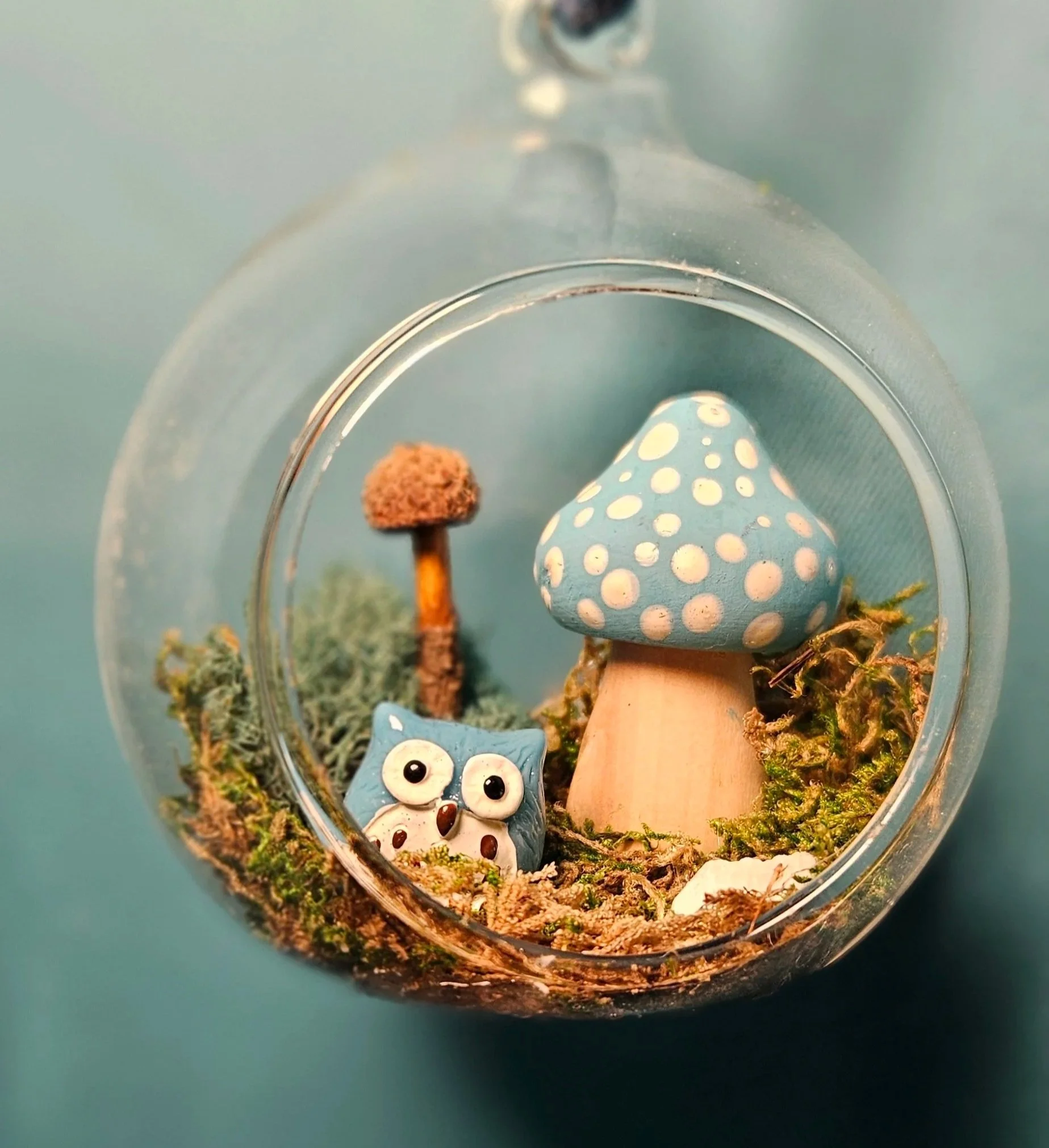 Hanging Glass Orb