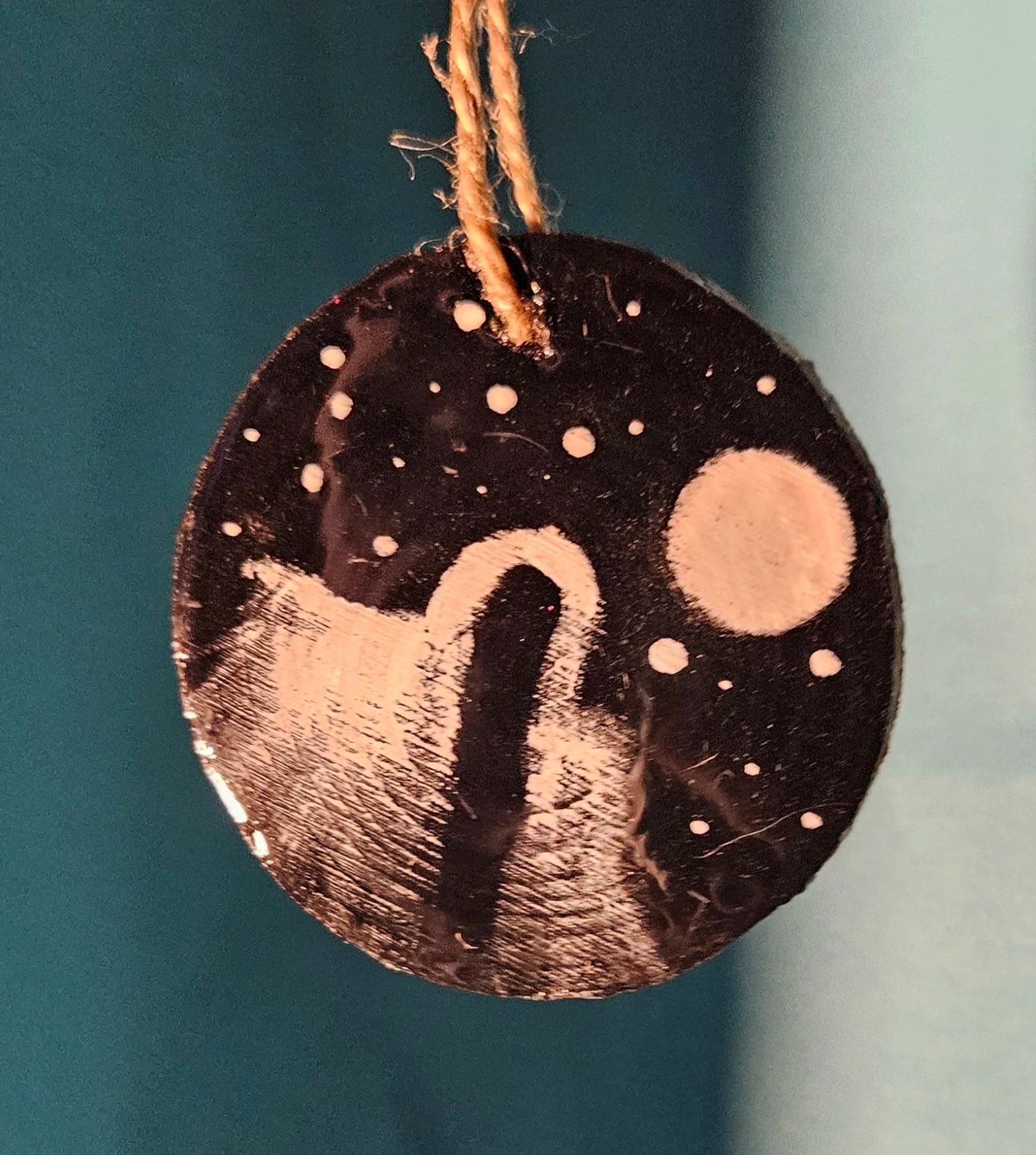 Wood Slice Painting