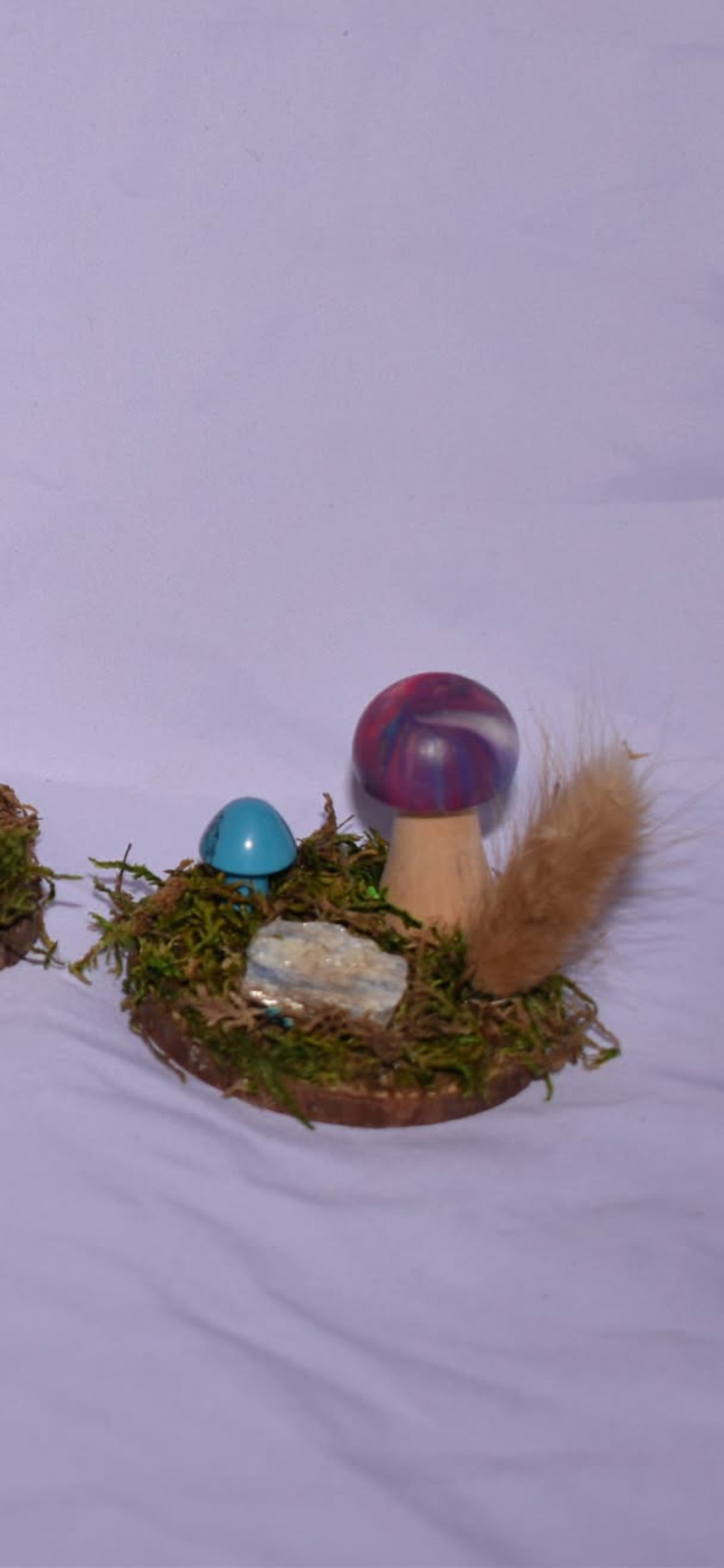 Wood Slice Fairy Garden
