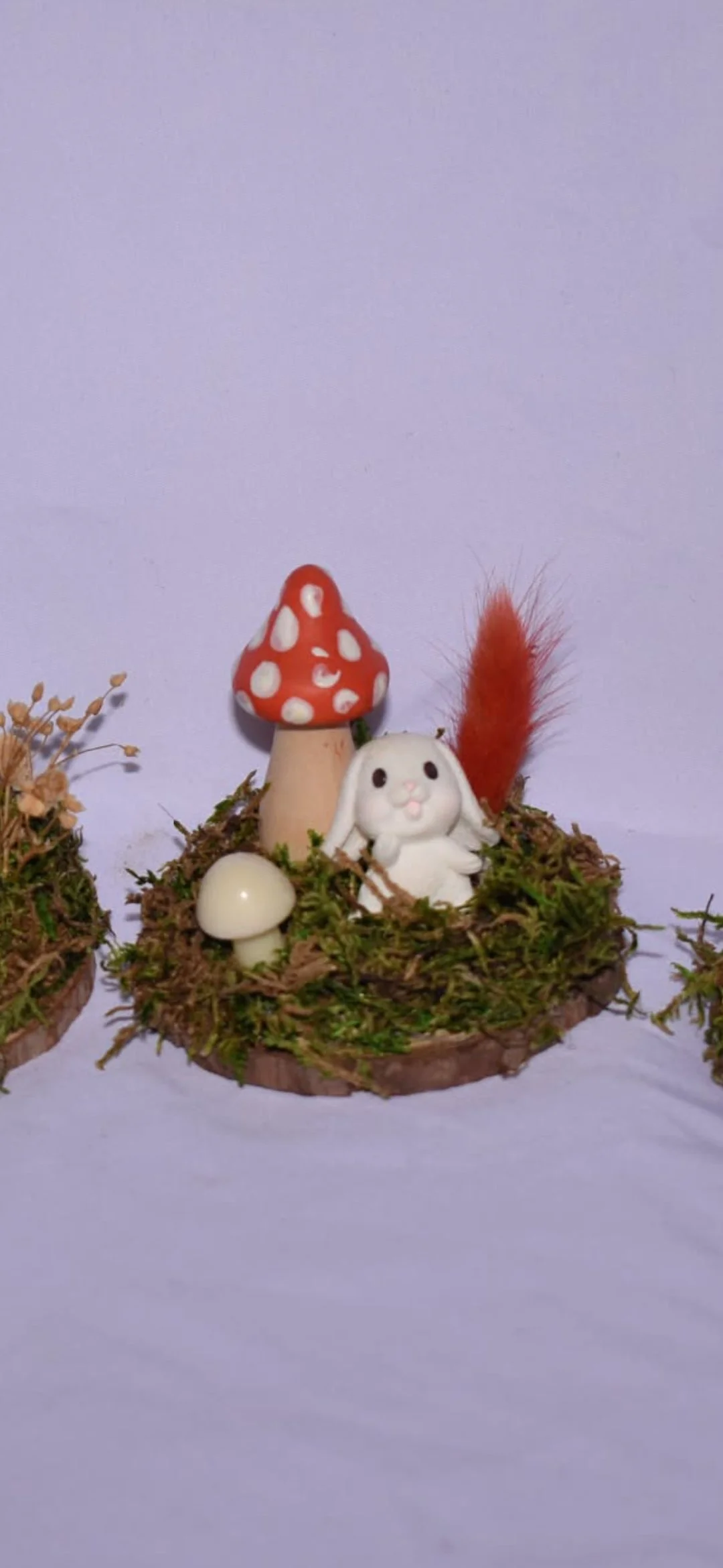 Wood Slice Fairy Garden