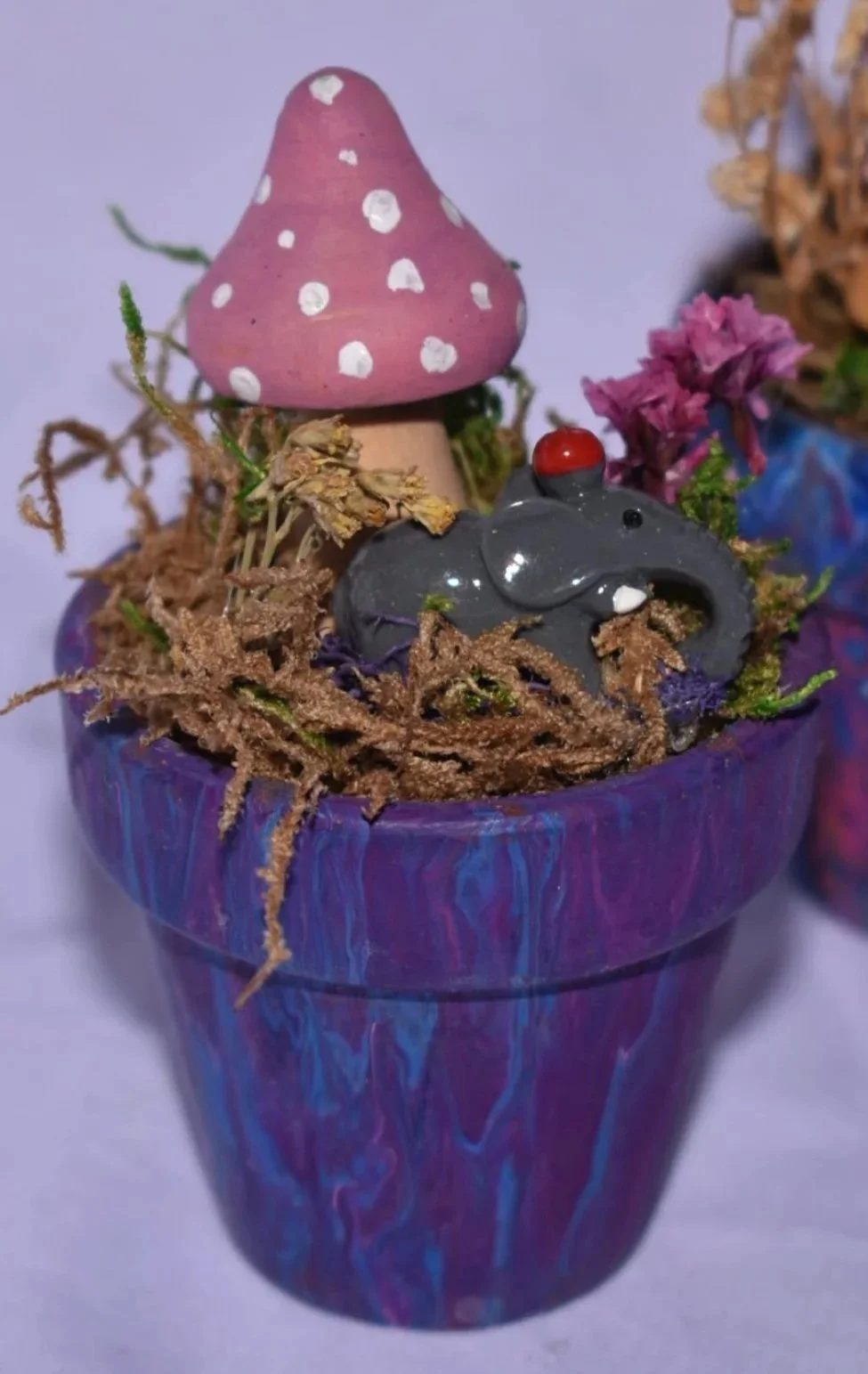 Terra Cotta Pot Fairy Garden