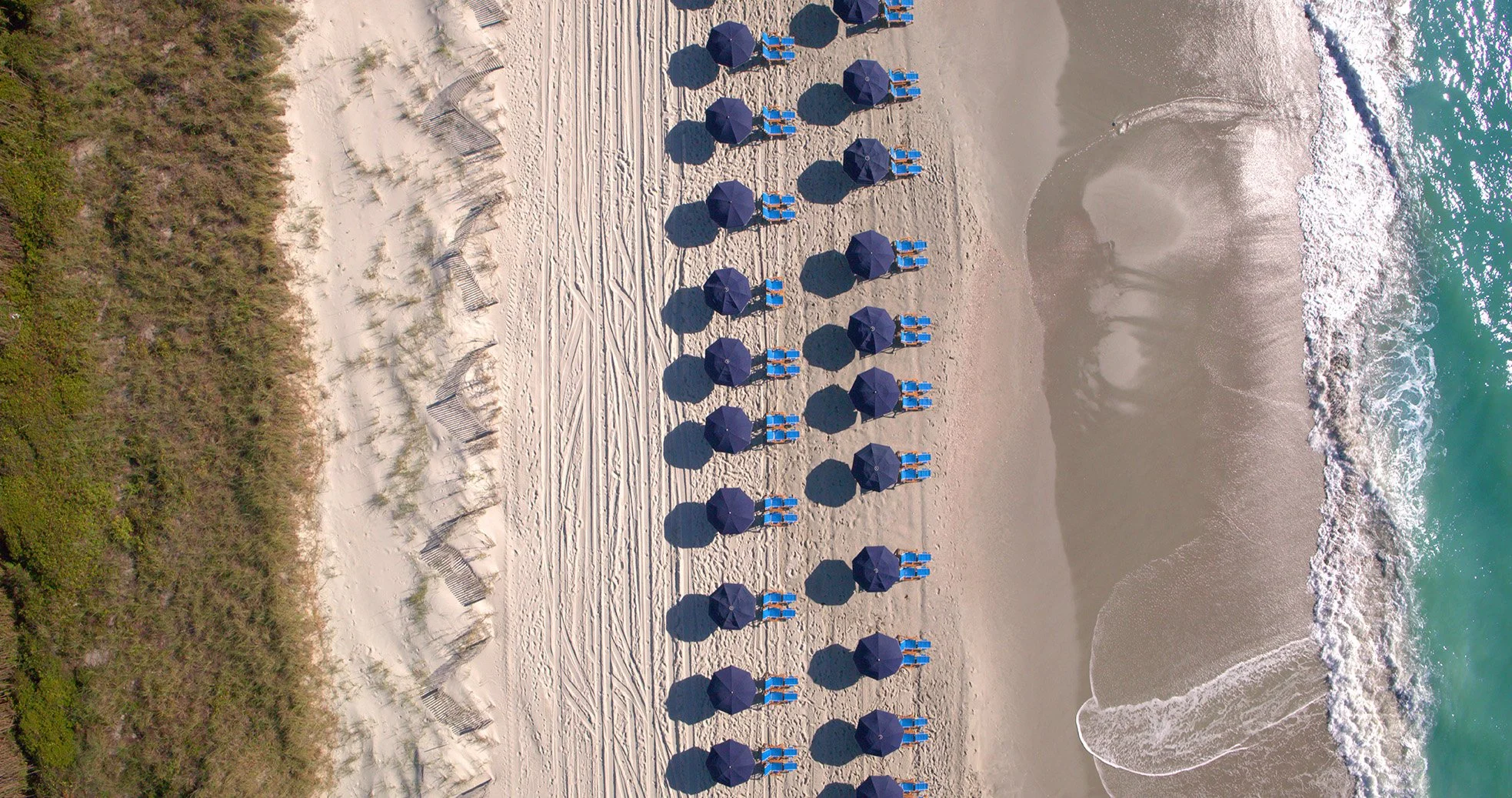 Grande Dunes - Ocean Club Beach Chairs Overhead.jpg