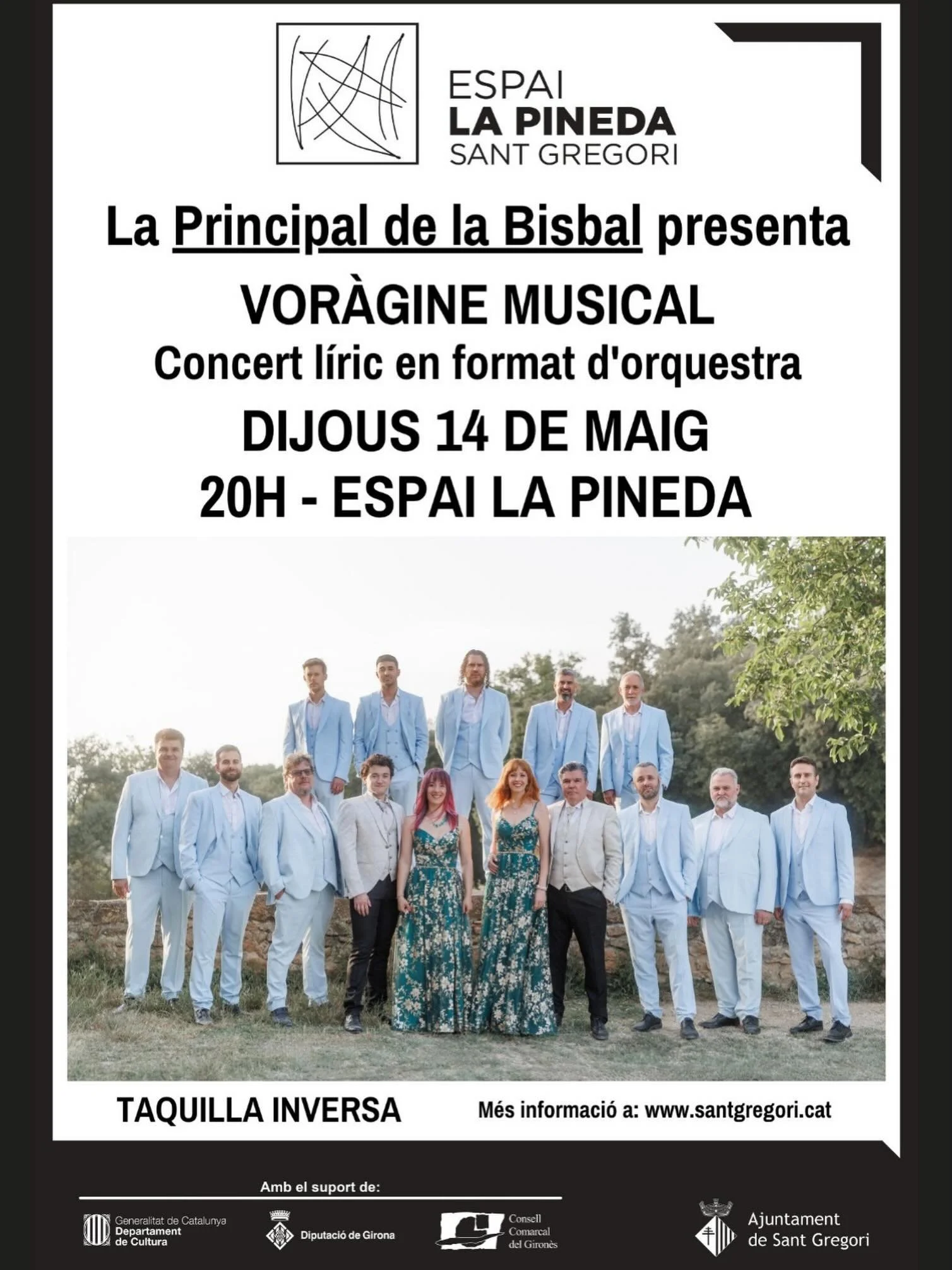 La Principal de la Bisbal es complau a anunciar l&rsquo;estrena del nou programa de concert d&rsquo;aquesta temporada, &ldquo;Vor&agrave;gine Musical&rdquo; 🎶, una proposta l&iacute;rica en format d&rsquo;orquestra que posa en relleu la riquesa i la