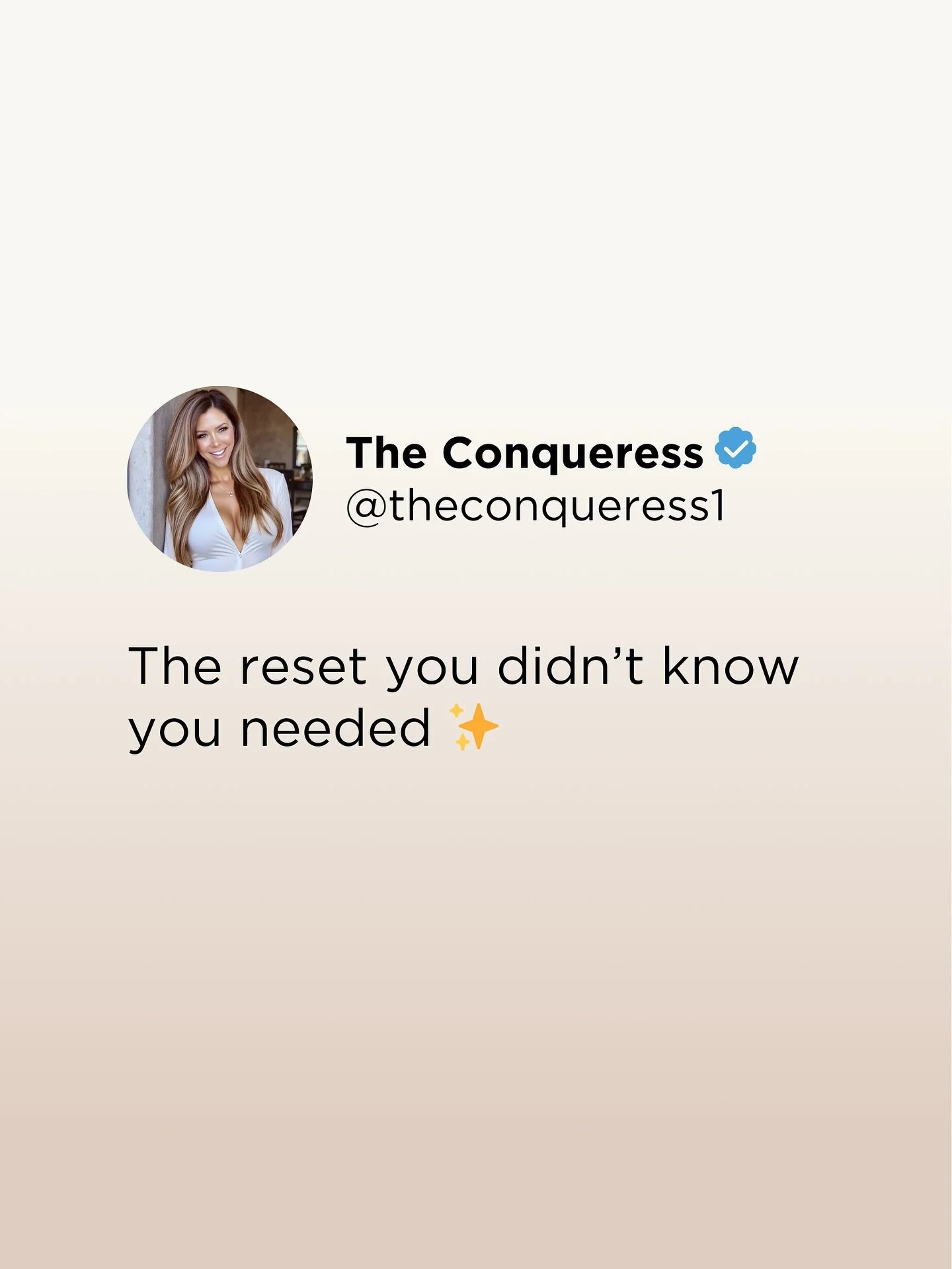 The reset you didn&rsquo;t know you needed ✨

1. Focus: When everything feels scattered, slow down. Clarity doesn&rsquo;t come from doing more. Just do what matters.

2. Balance: It isn&rsquo;t about perfect halves. It&rsquo;s about knowing what to c