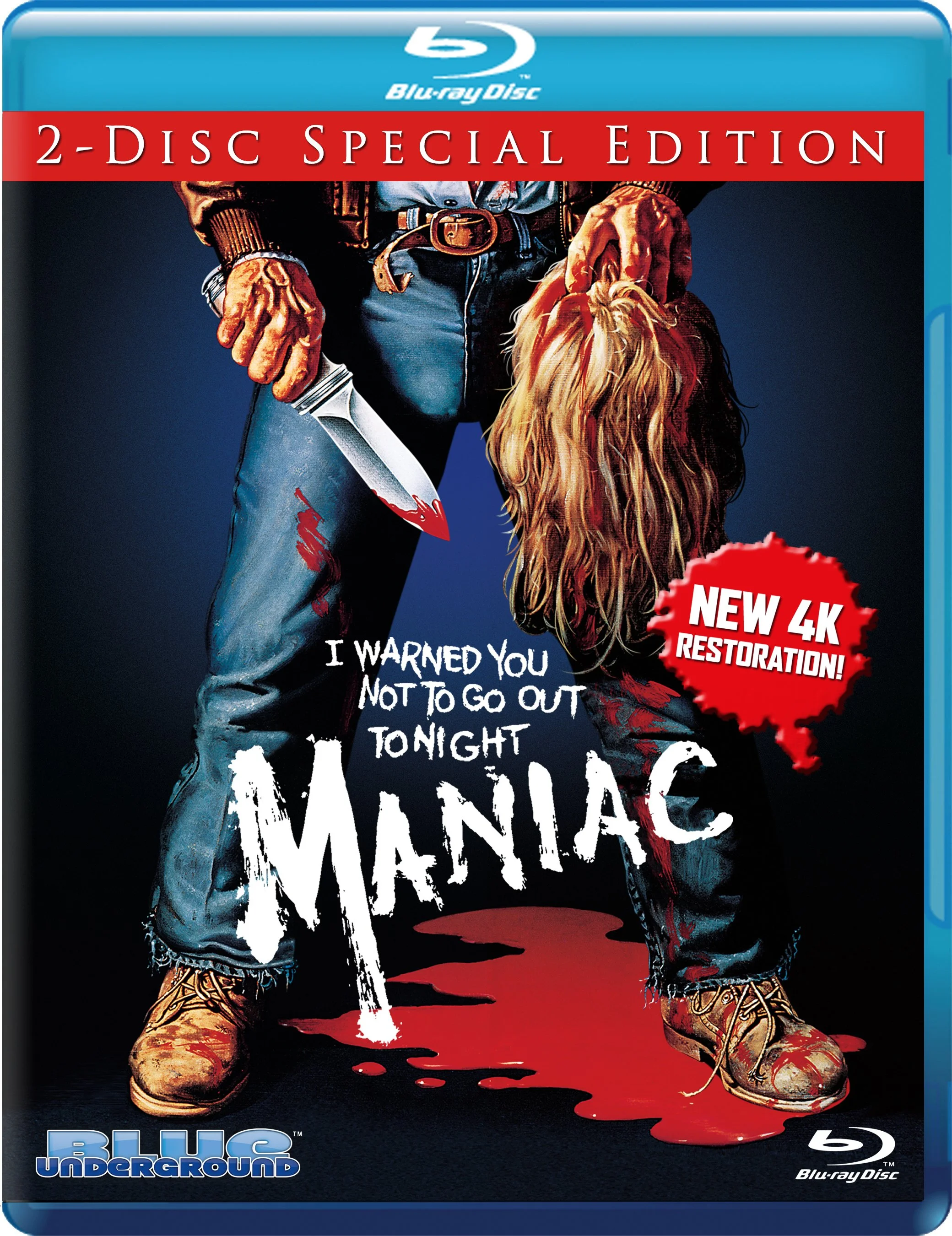 Maniac (Blu Underground Blu Ray)