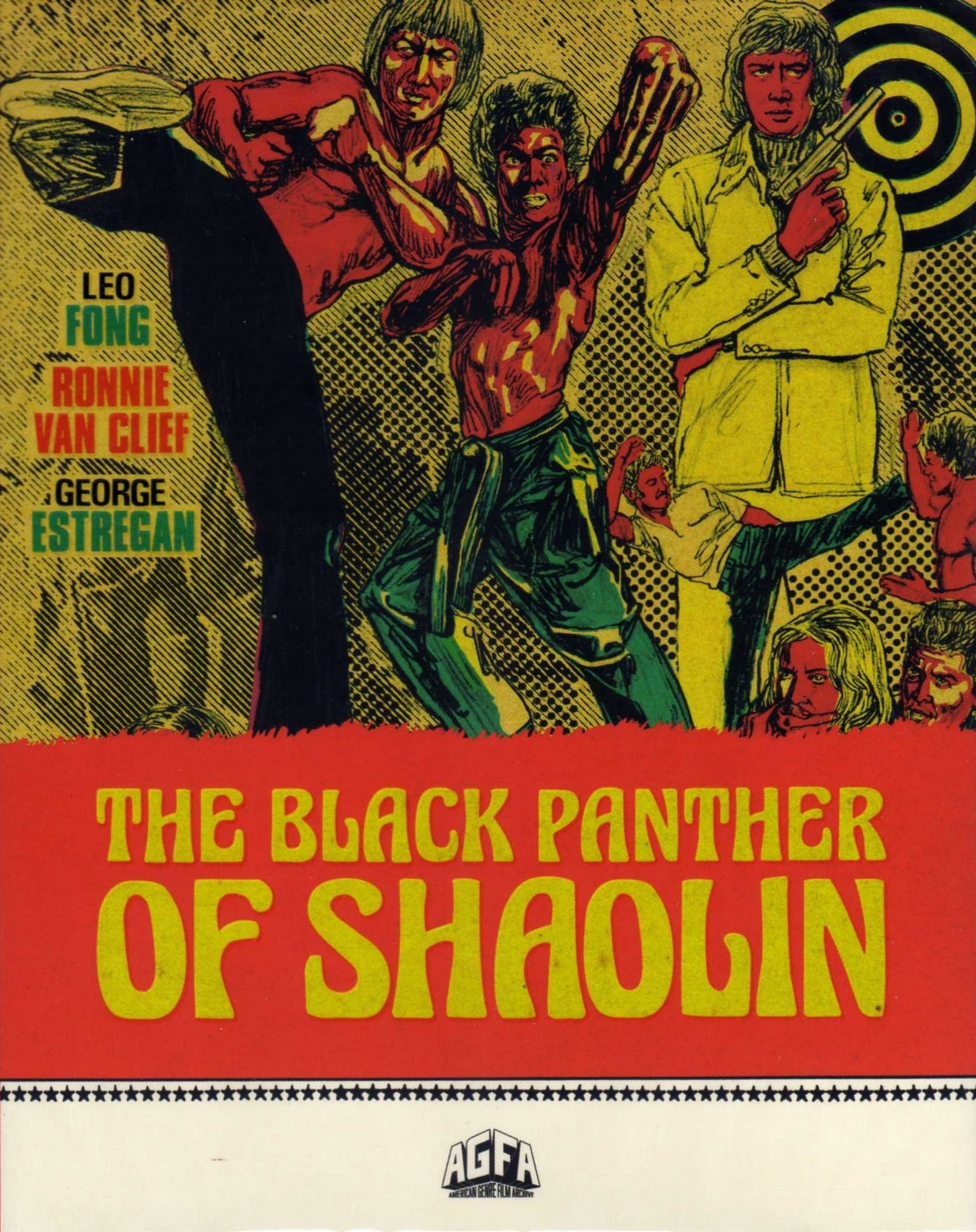 The Black Panther of Shaolin (AGFA Blu Ray) W/ Slip Cover