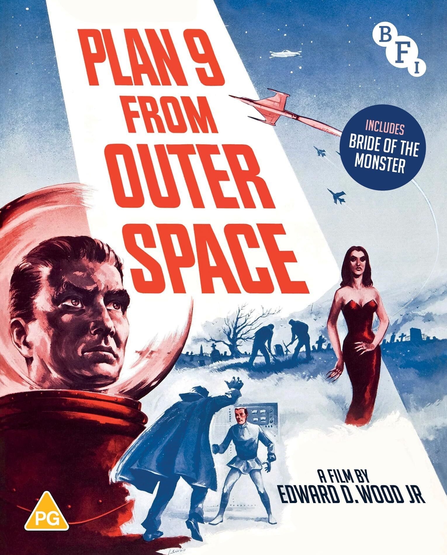 Plan 9 From Outer Space (BFI Blu Ray)(Region B)