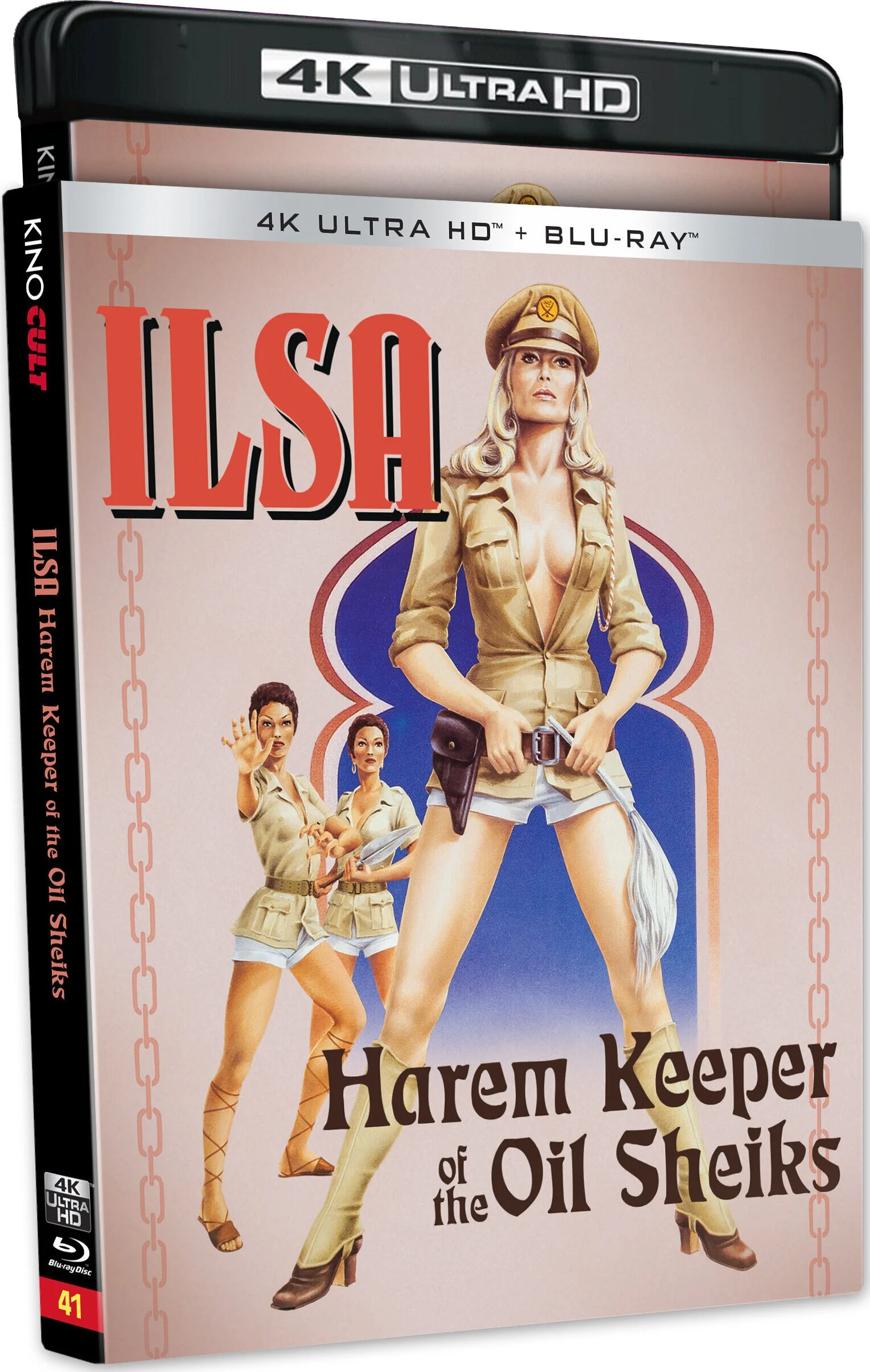 Ilsa: Harem Keeper of the Oil Sheiks (Kino Lorber 4K +Blu Ray) w/slip