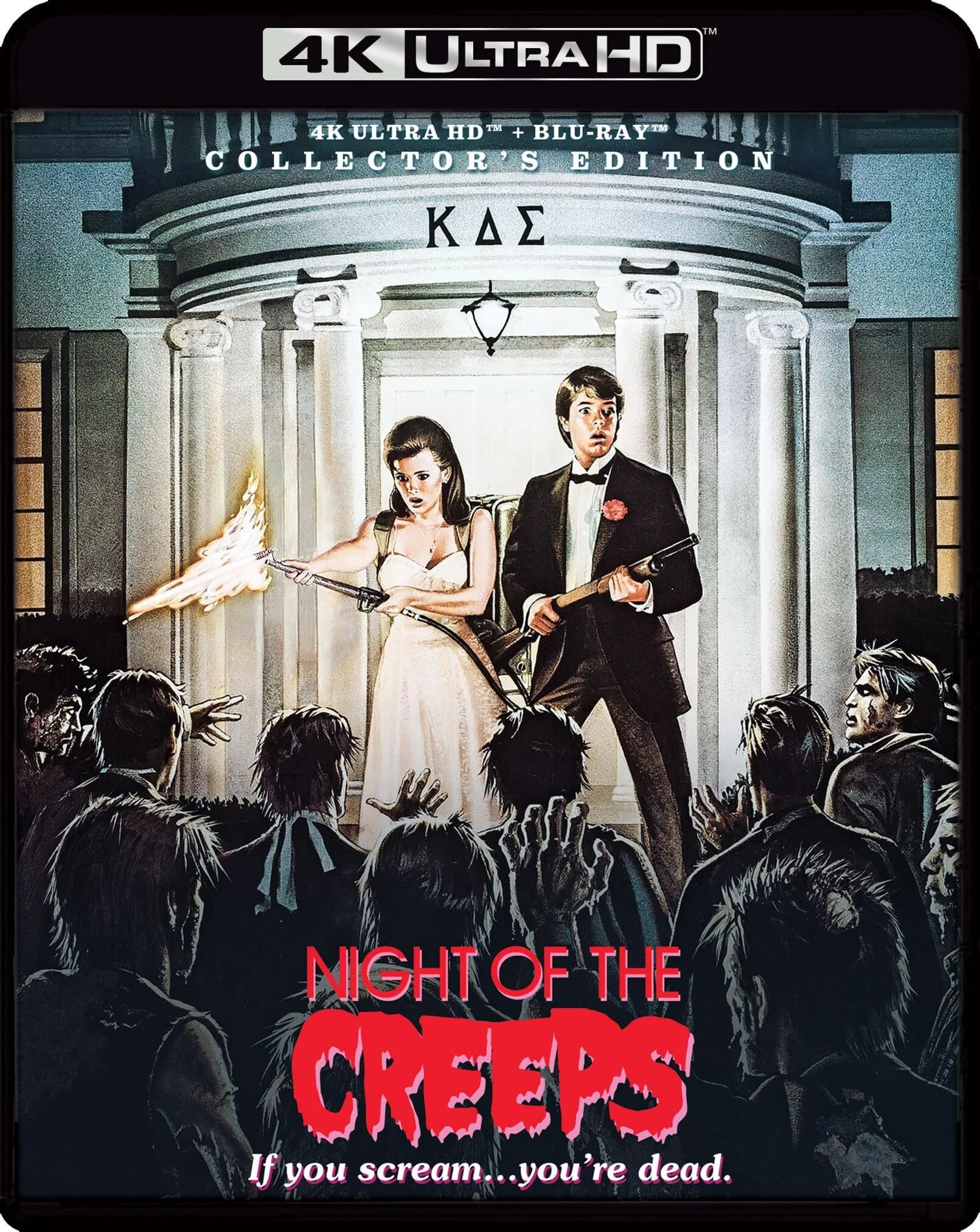 Night of the Creeps (Shout Factory 4K UHD + Blu Ray)