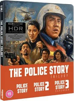 The Police Story Trilogy (Limited Edition Eureka 4K UHD Steelbook)