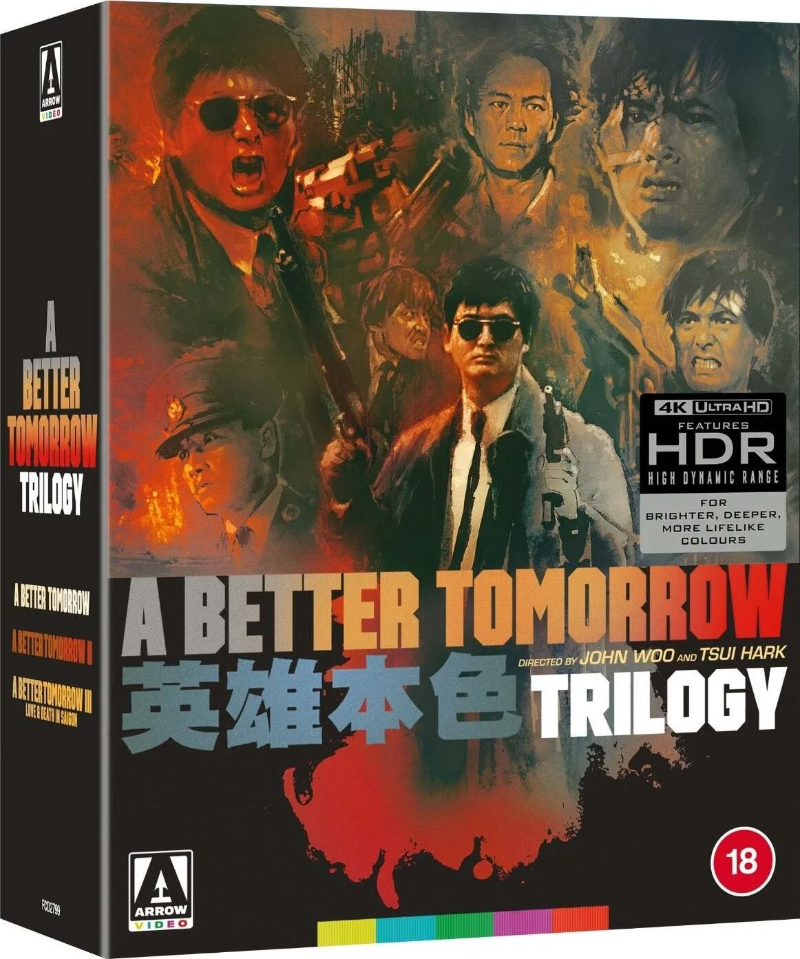 A Better Tomorrow Trilogy (Limited Edition UK Arrow 4K UHD)
