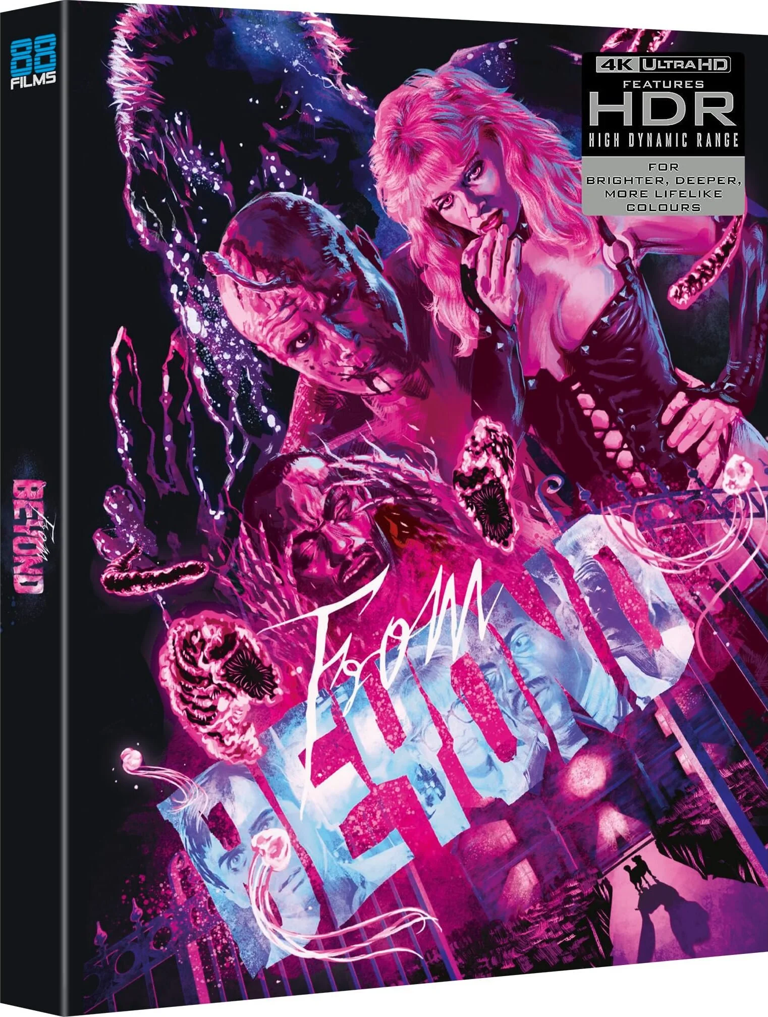 From Beyond (88 Films Limited Edition UK 4K)(Blu Ray Region B)