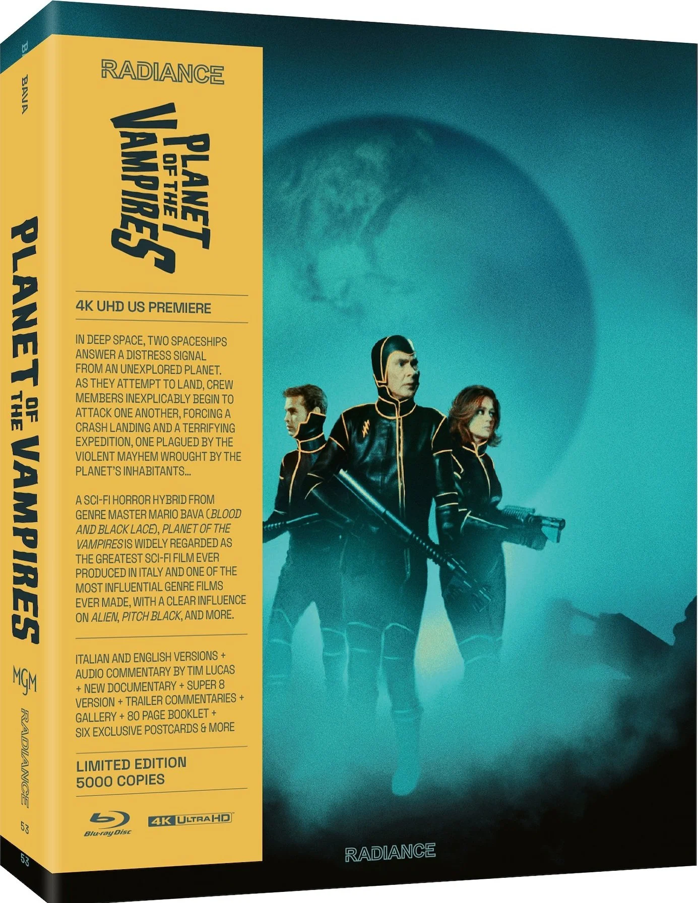 Planet of the Vampires (Limited Edition Radiance 4K UHD + Blu Ray)