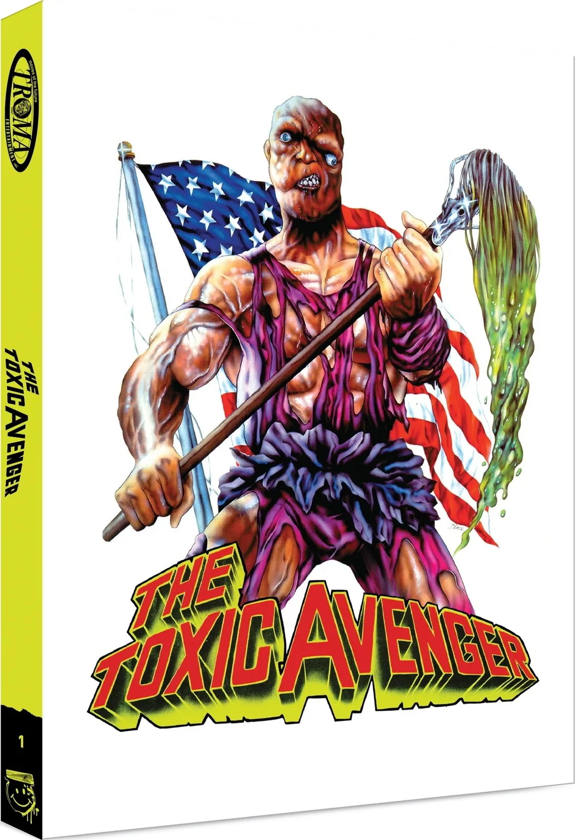 The Toxic Avenger (Refuse Films Blu Ray) W/ Slip Cover