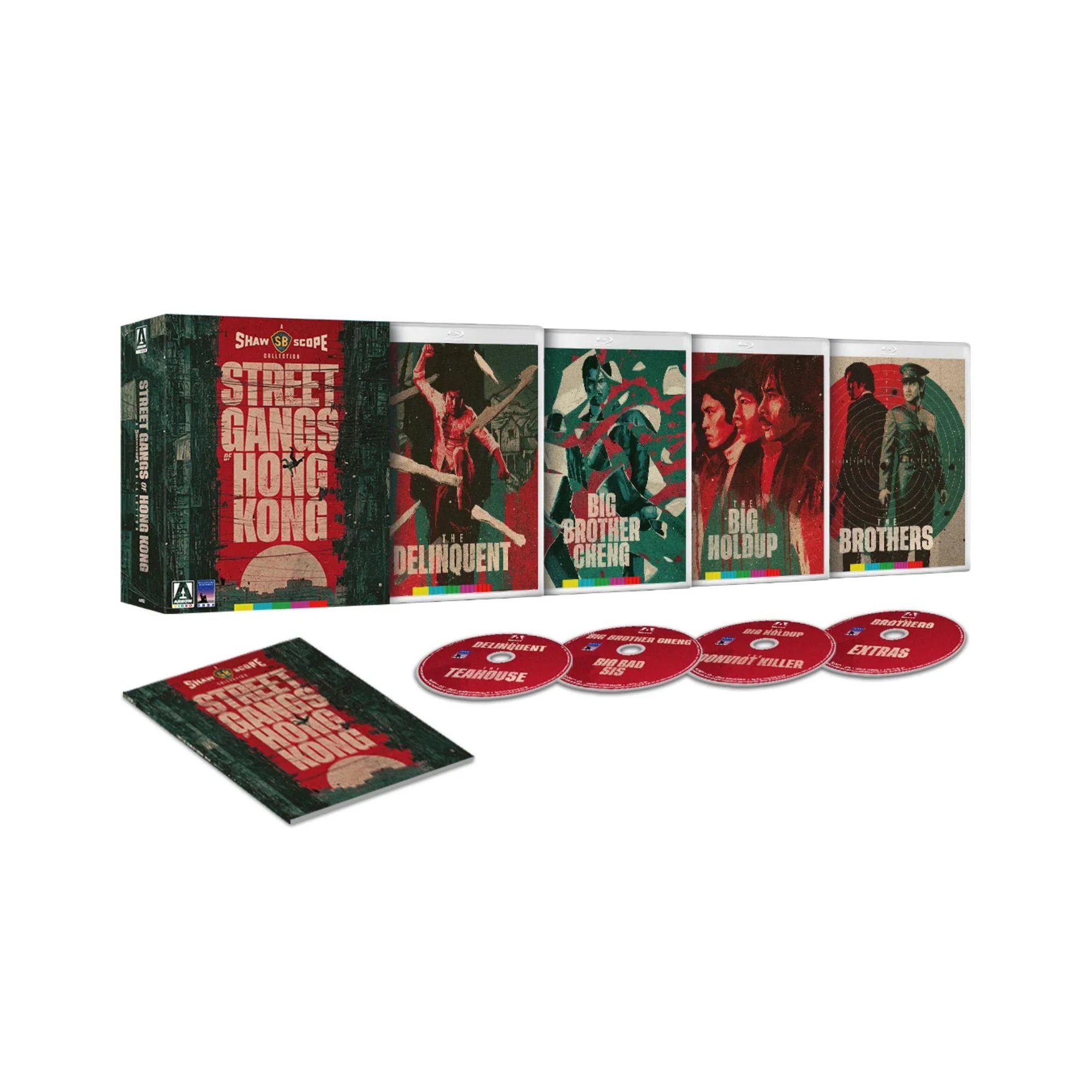 Shawscope Presents: Street Gangs of Hong Kong (Limited Edition Arrow Blu Ray)