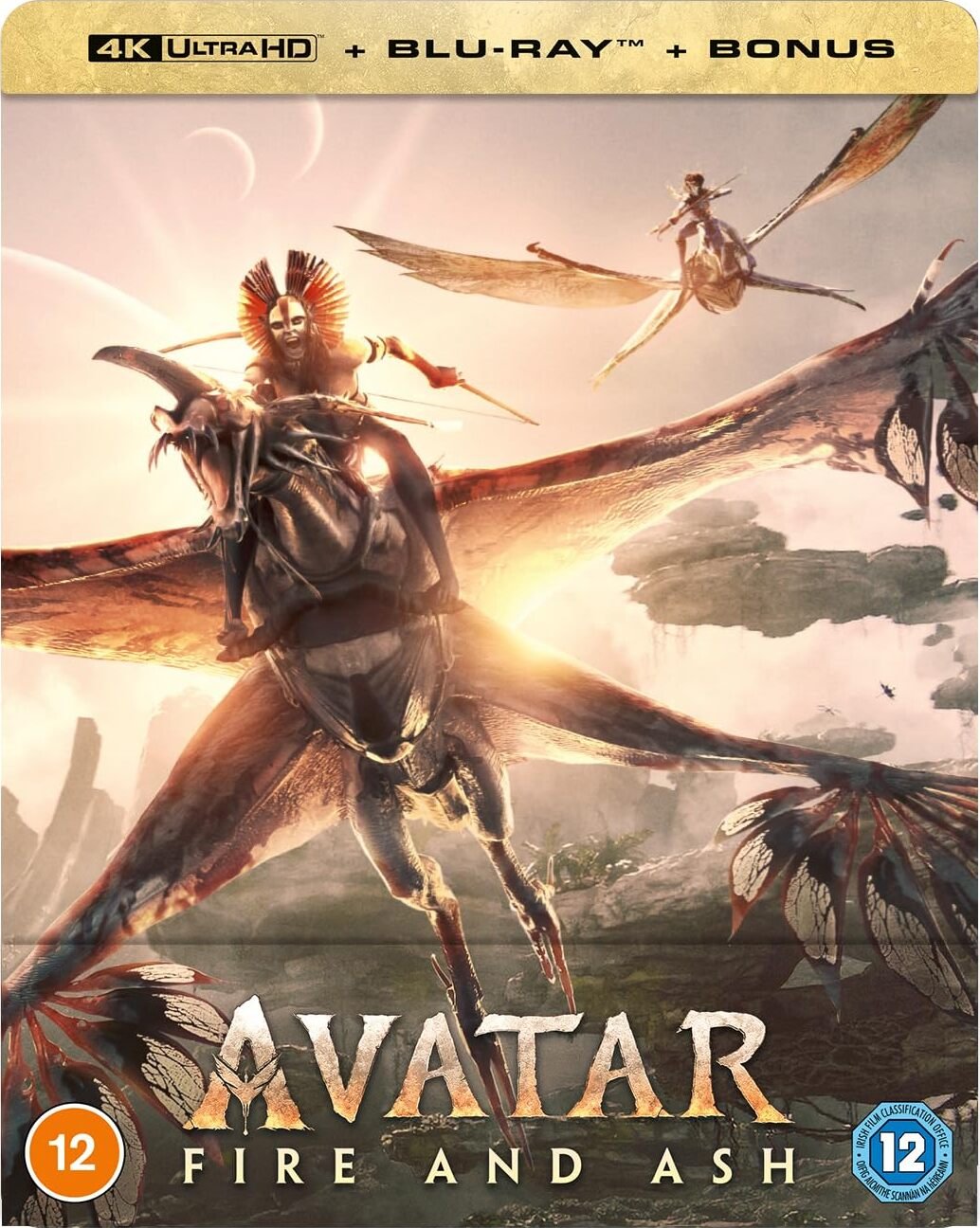 Avatar: Fire and Ash (Limited Edition UK 4K UHD Steelbook)