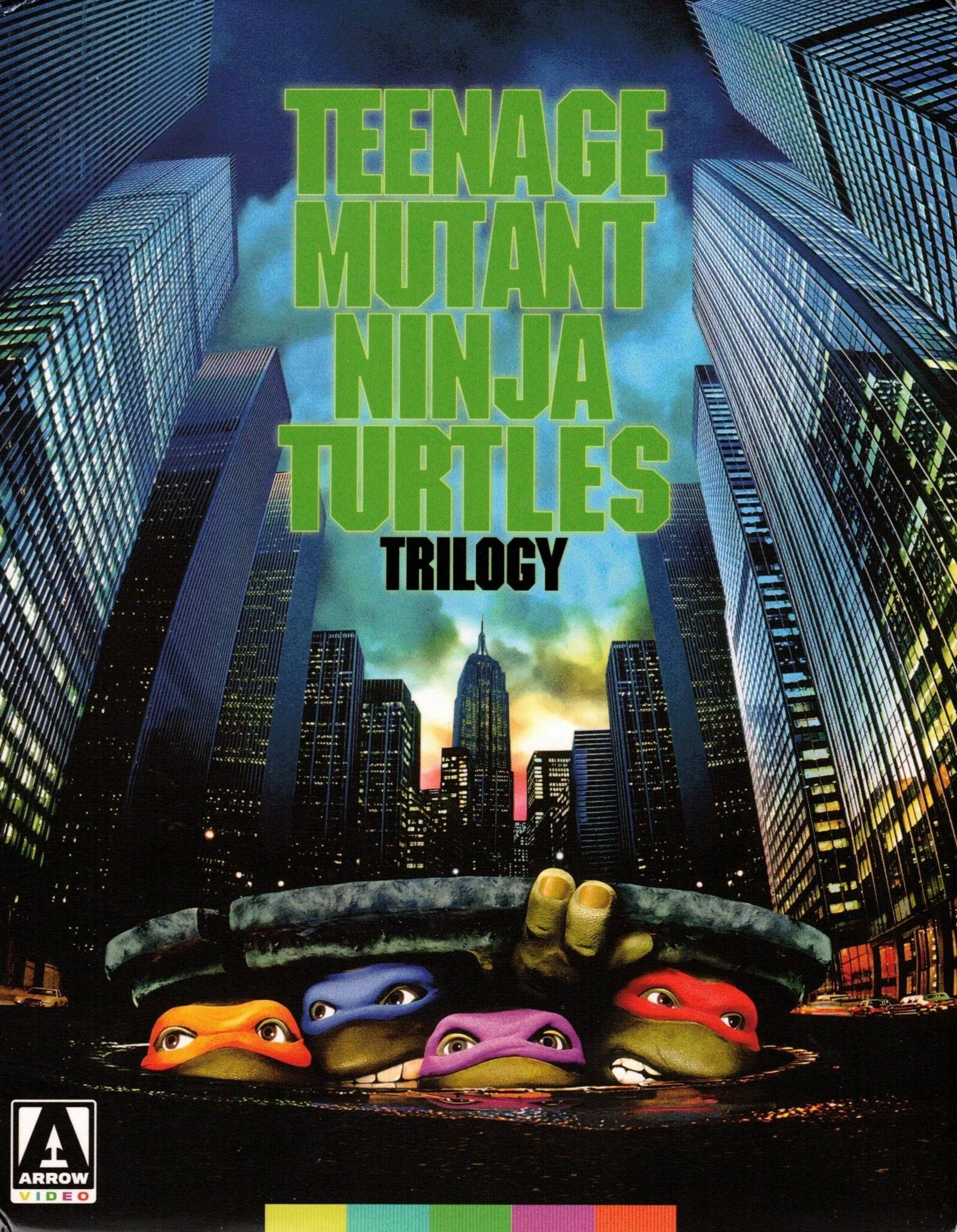 Teenage Mutant Ninja Turtles Trilogy (Limited Edition Arrow Blu Ray)