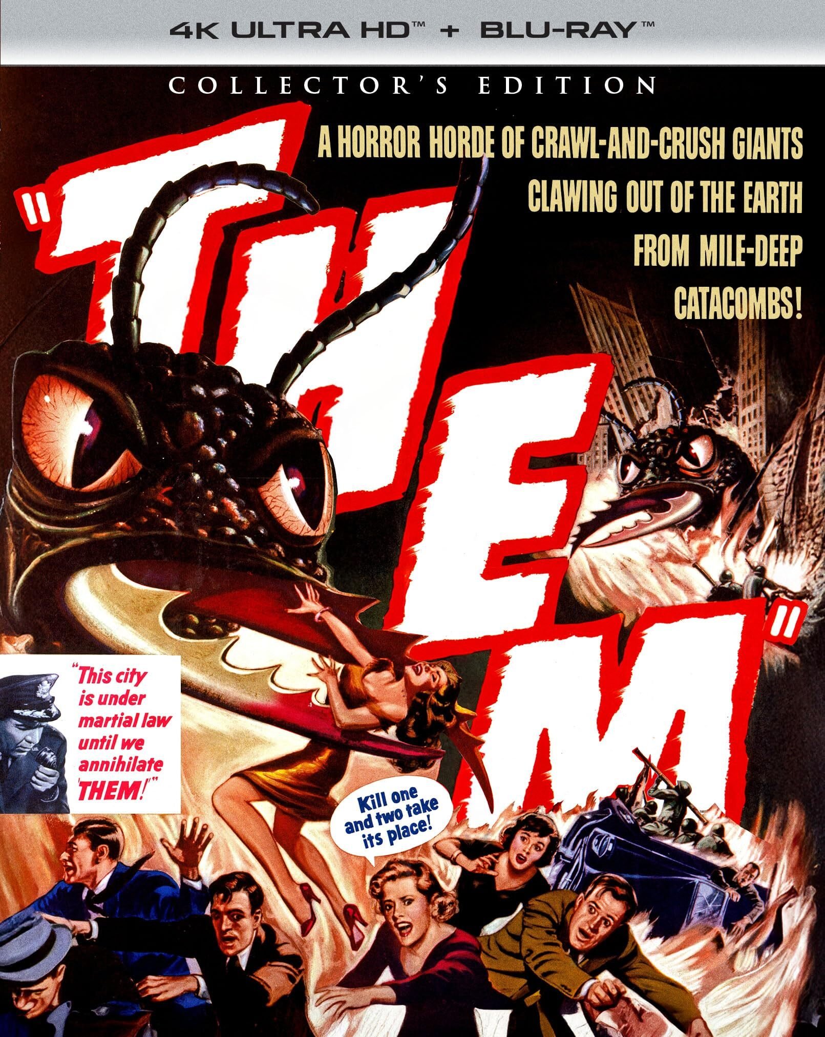 Them (Shout Factory 4K UHD + Blu Ray) W/ Slip Cover