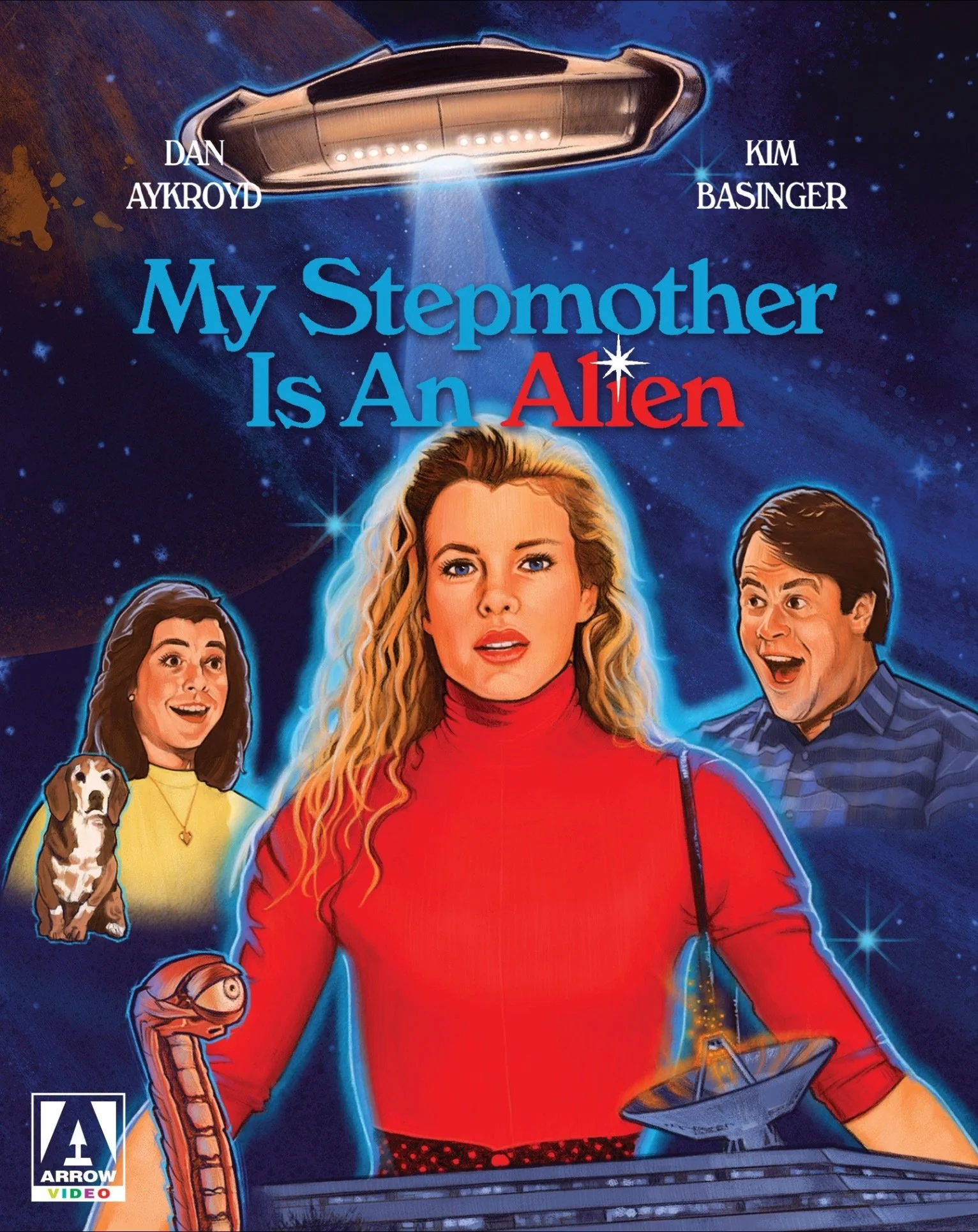 My Step Mother Is An Alien (Arrow Blu Ray) W/Slip Cover