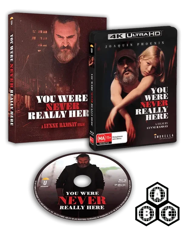 You Were Never Really Here (Umbrella 4K UHD + Blu Ray) W/ Slip cover