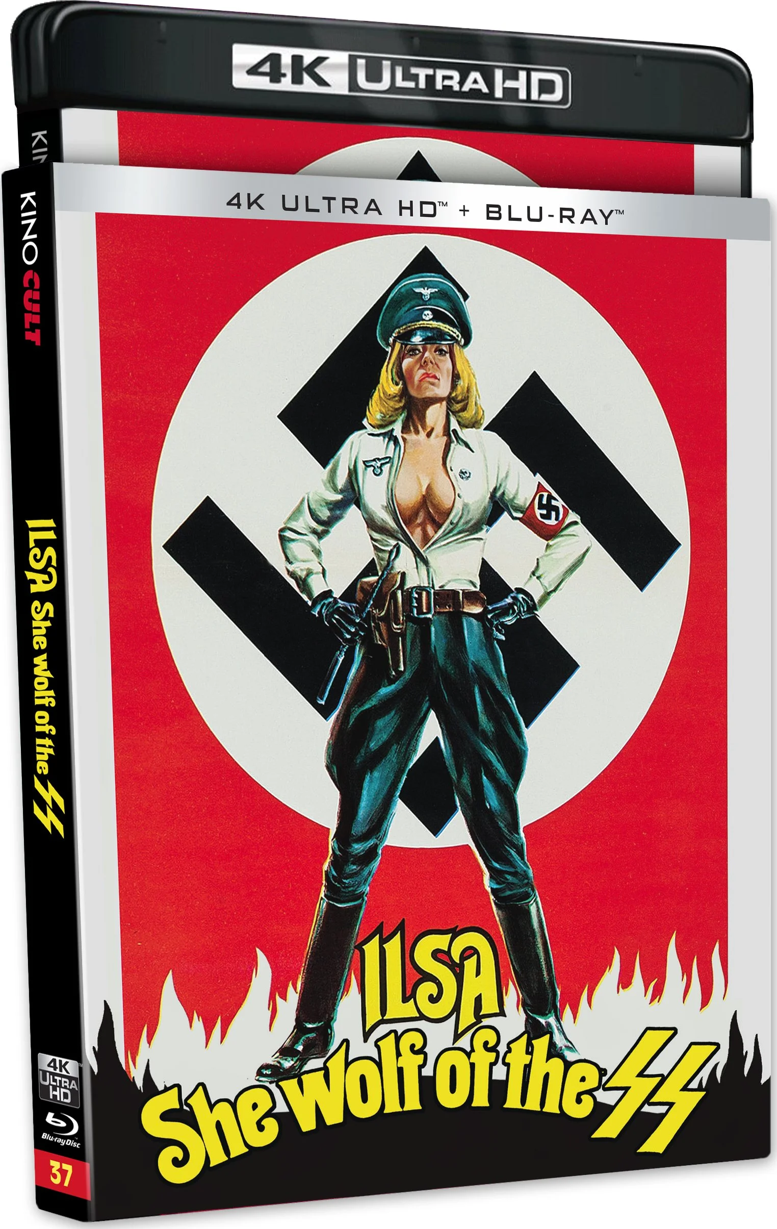 Ilsa: She Wolf of the SS (Kino Lorber 4K + Blu Ray) w/slip