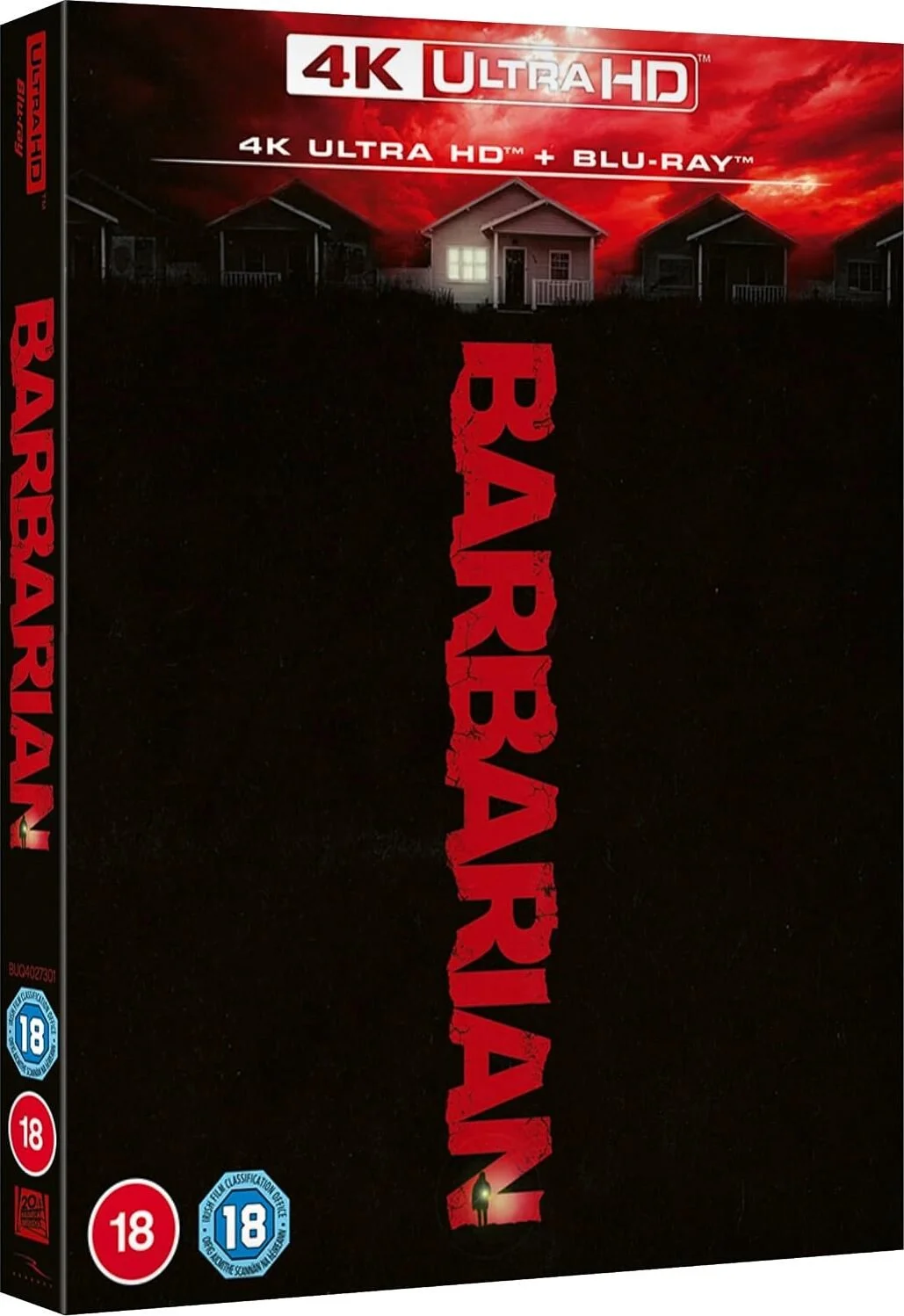 Barbarian (UK 4K UHD + Blu Ray) W/ Slip Cover
