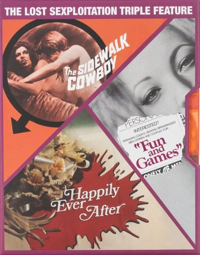 The Lost Sexploitation Triple Feature (Vinegar Syndrome Blu Ray) W/ Slip Cover
